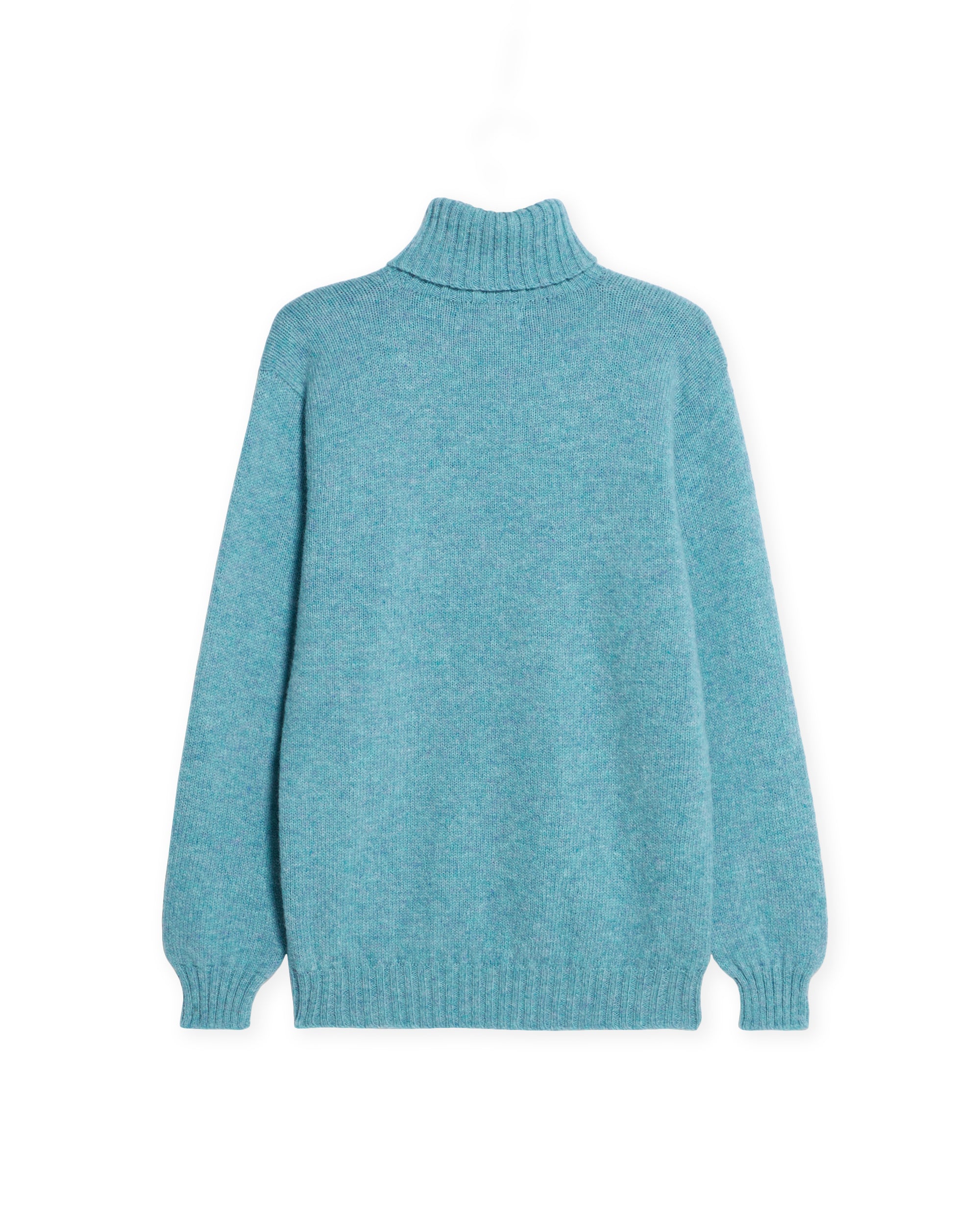 Shetlandturtleneck Sweater High Neck Wool