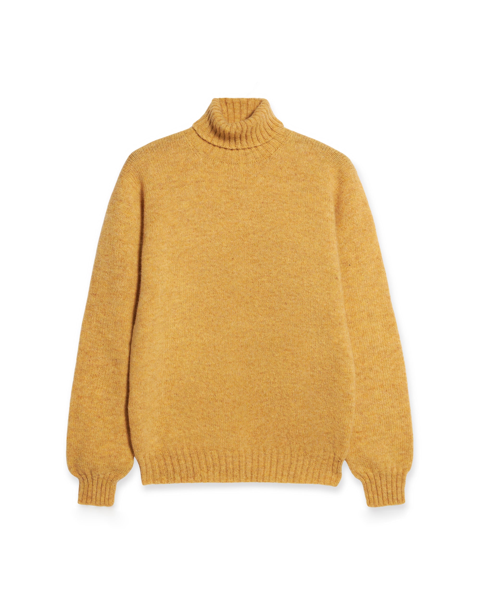 Shetlandturtleneck Sweater High Neck Wool