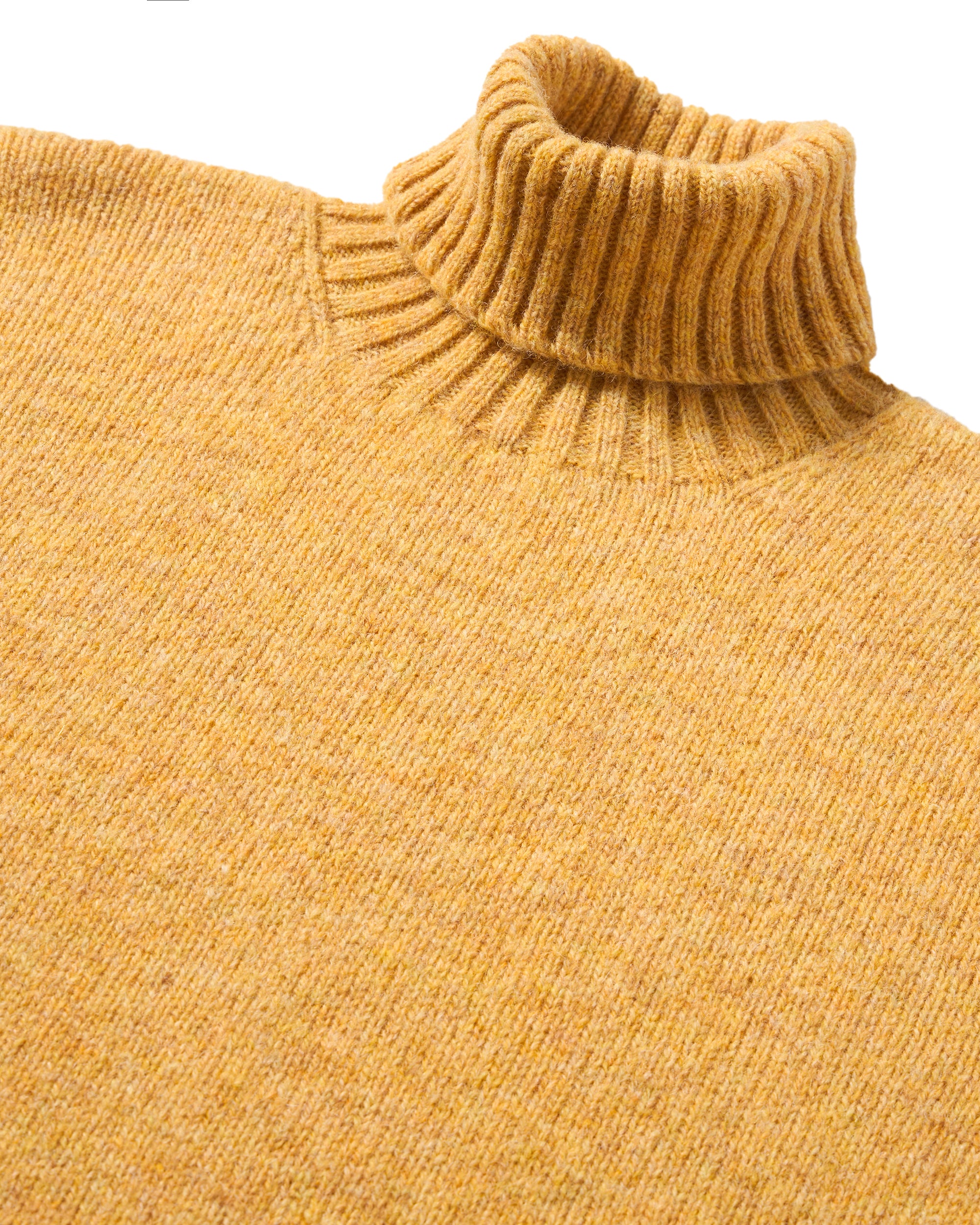 Shetlandturtleneck Sweater High Neck Wool