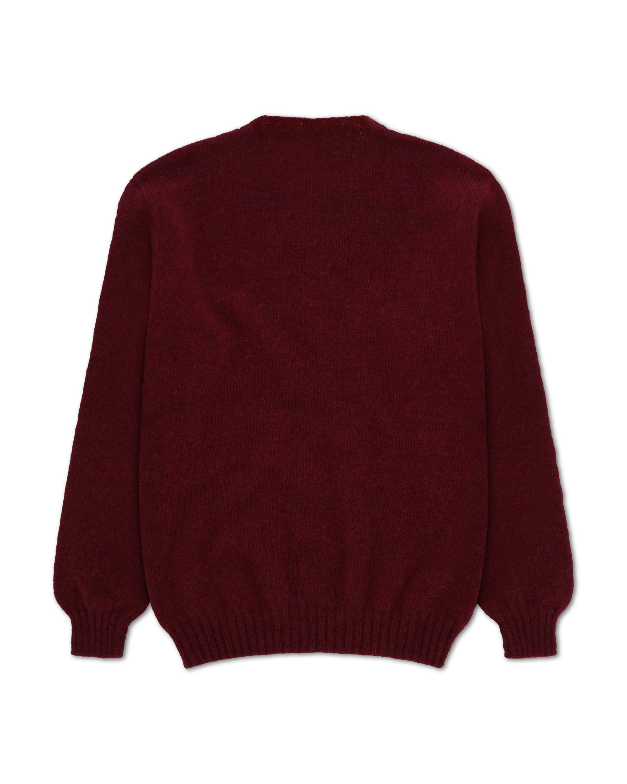 Shetlandcrewneck Sweater Crewneck Wool
