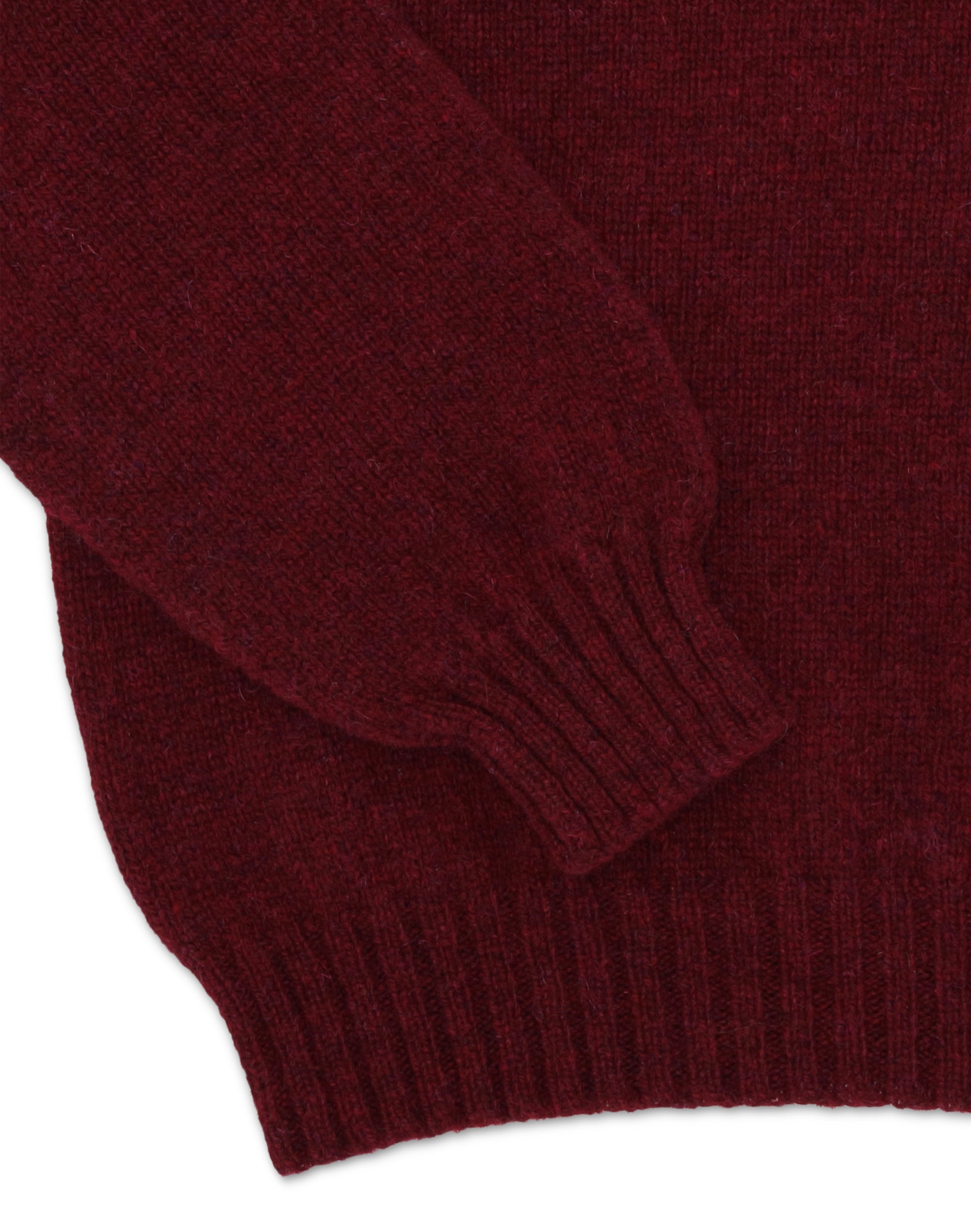 Shetlandcrewneck Sweater Crewneck Wool