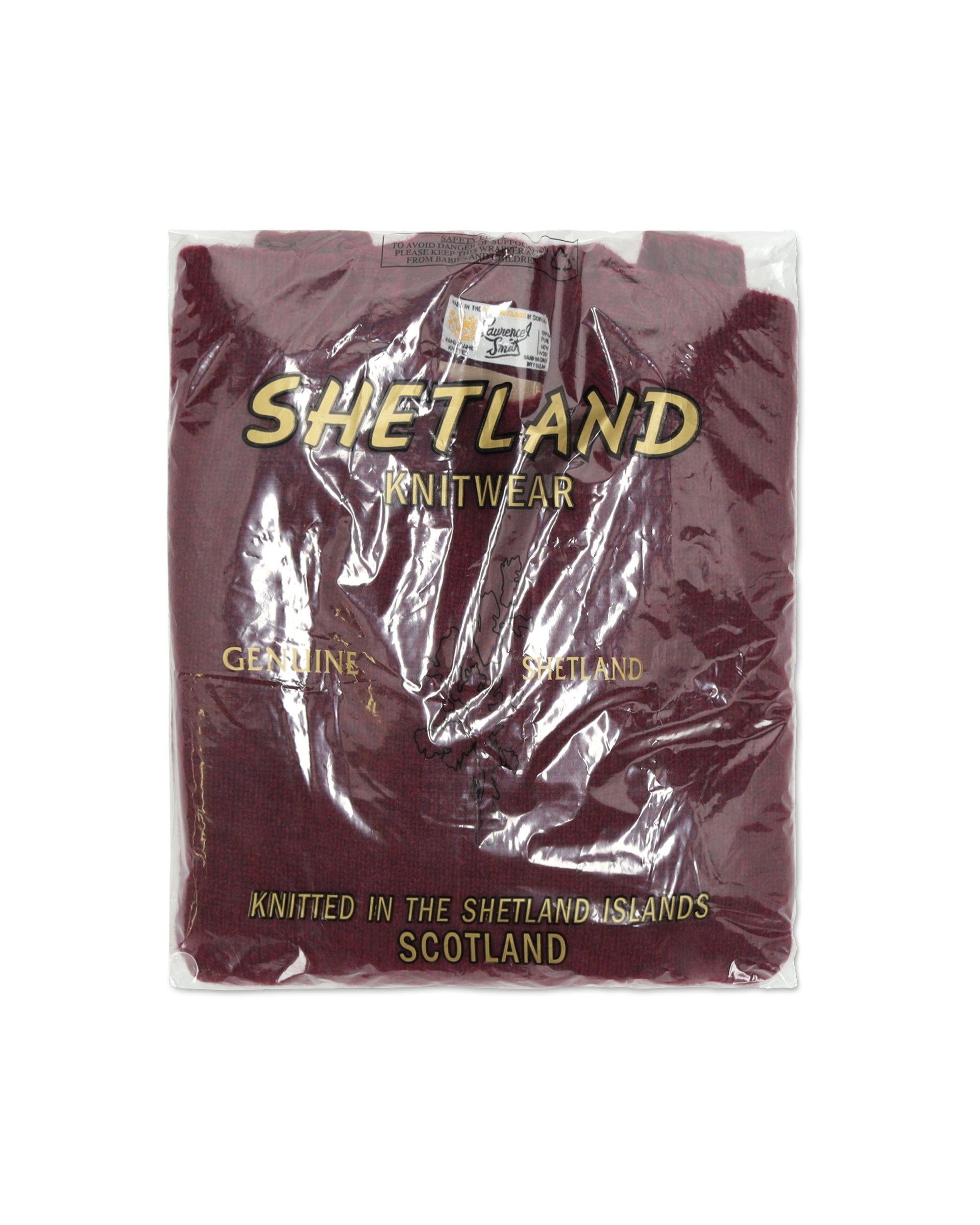 Shetlandcrewneck Sweater Crewneck Wool