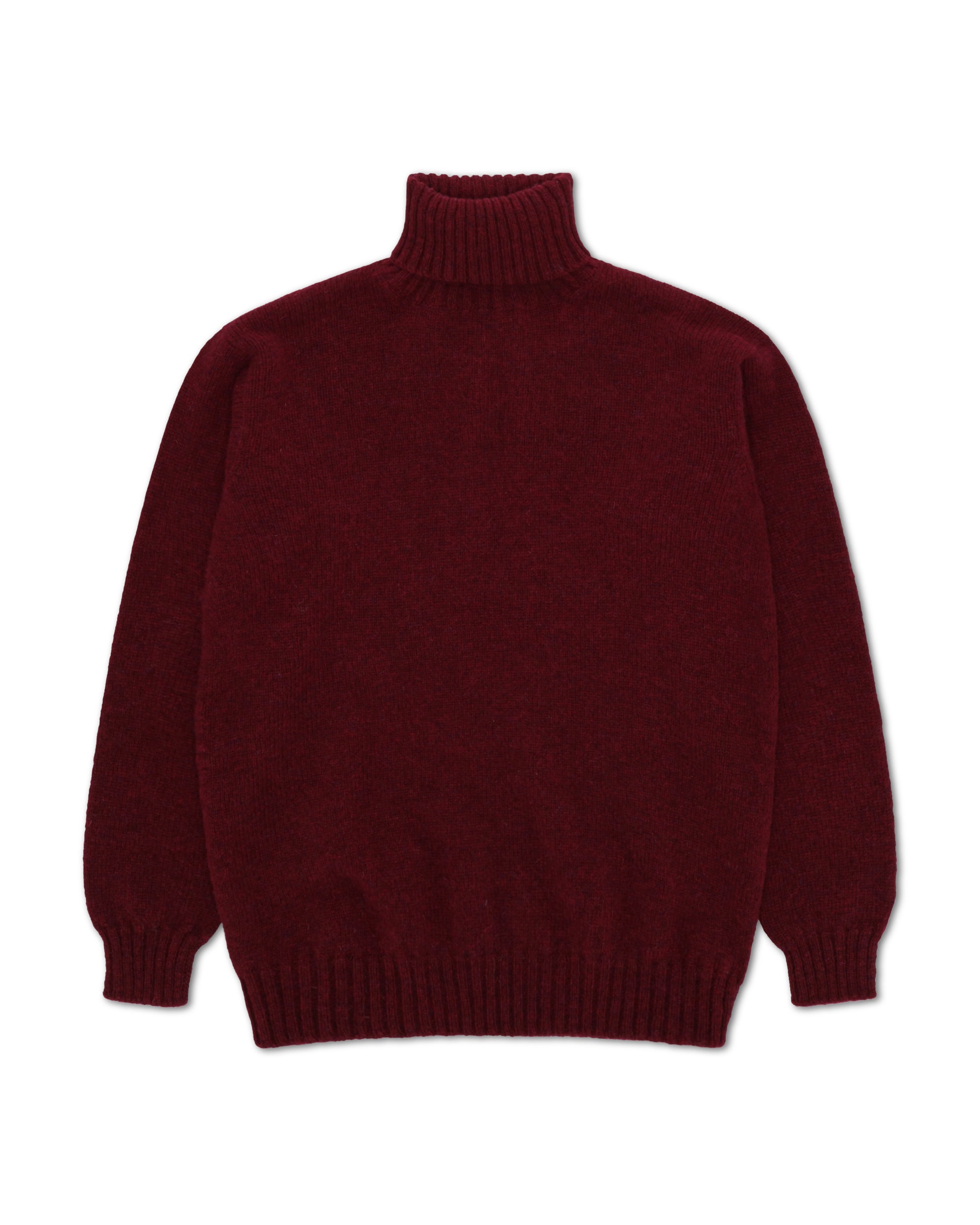 Shetlandturtleneck Sweater High Neck Wool