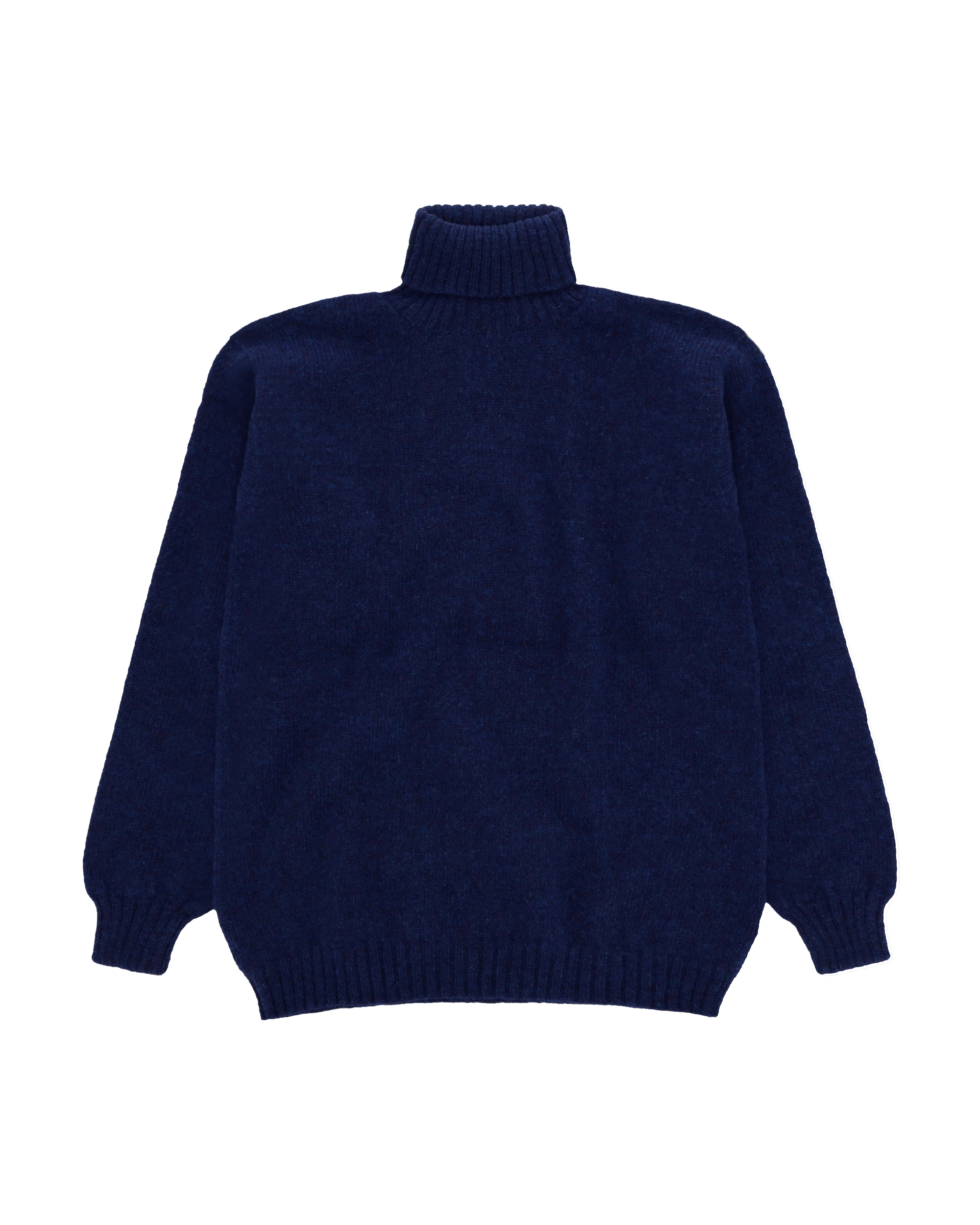 Shetlandturtleneck Wool Turtleneck Sweater