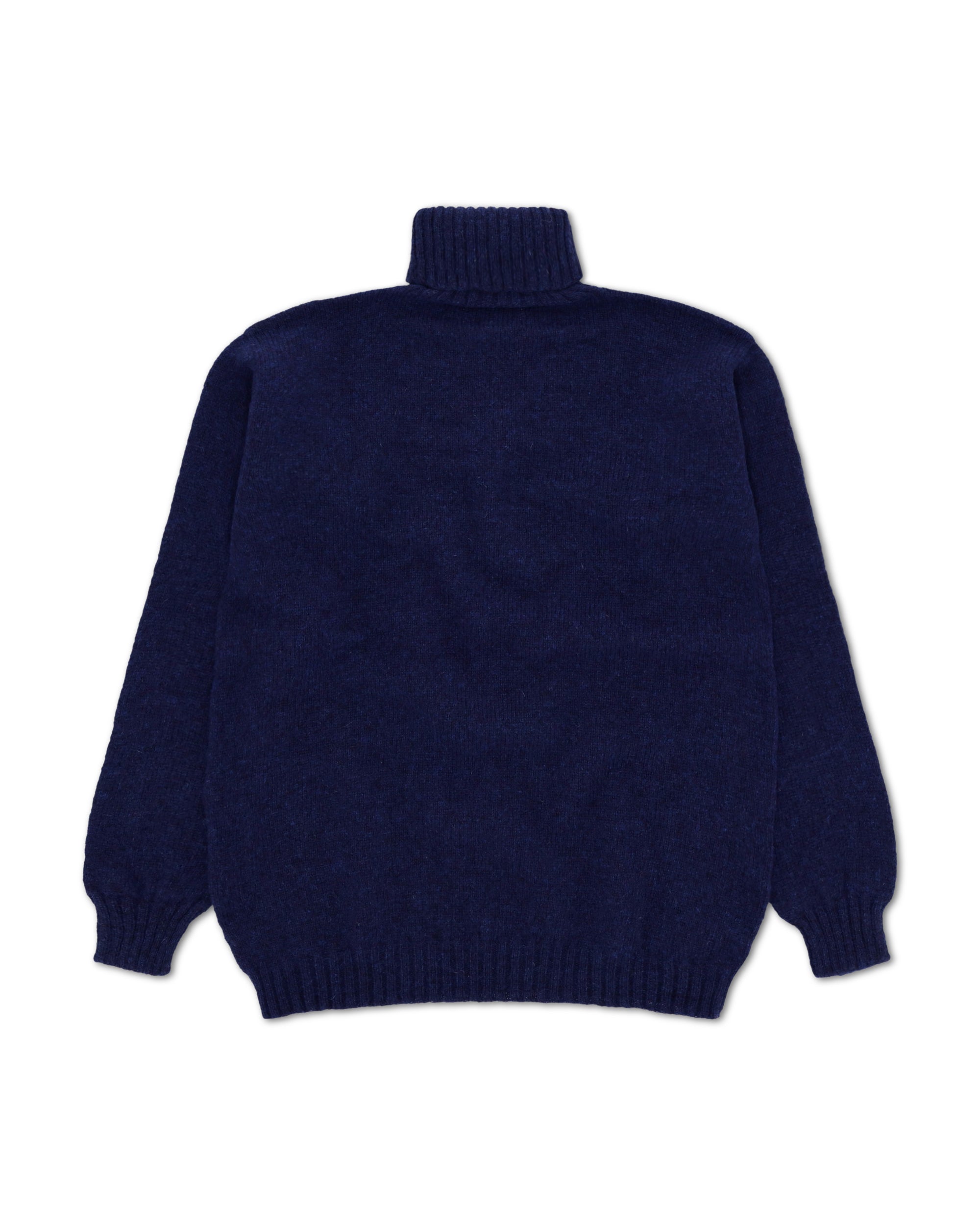 Shetlandturtleneck Wool Turtleneck Sweater