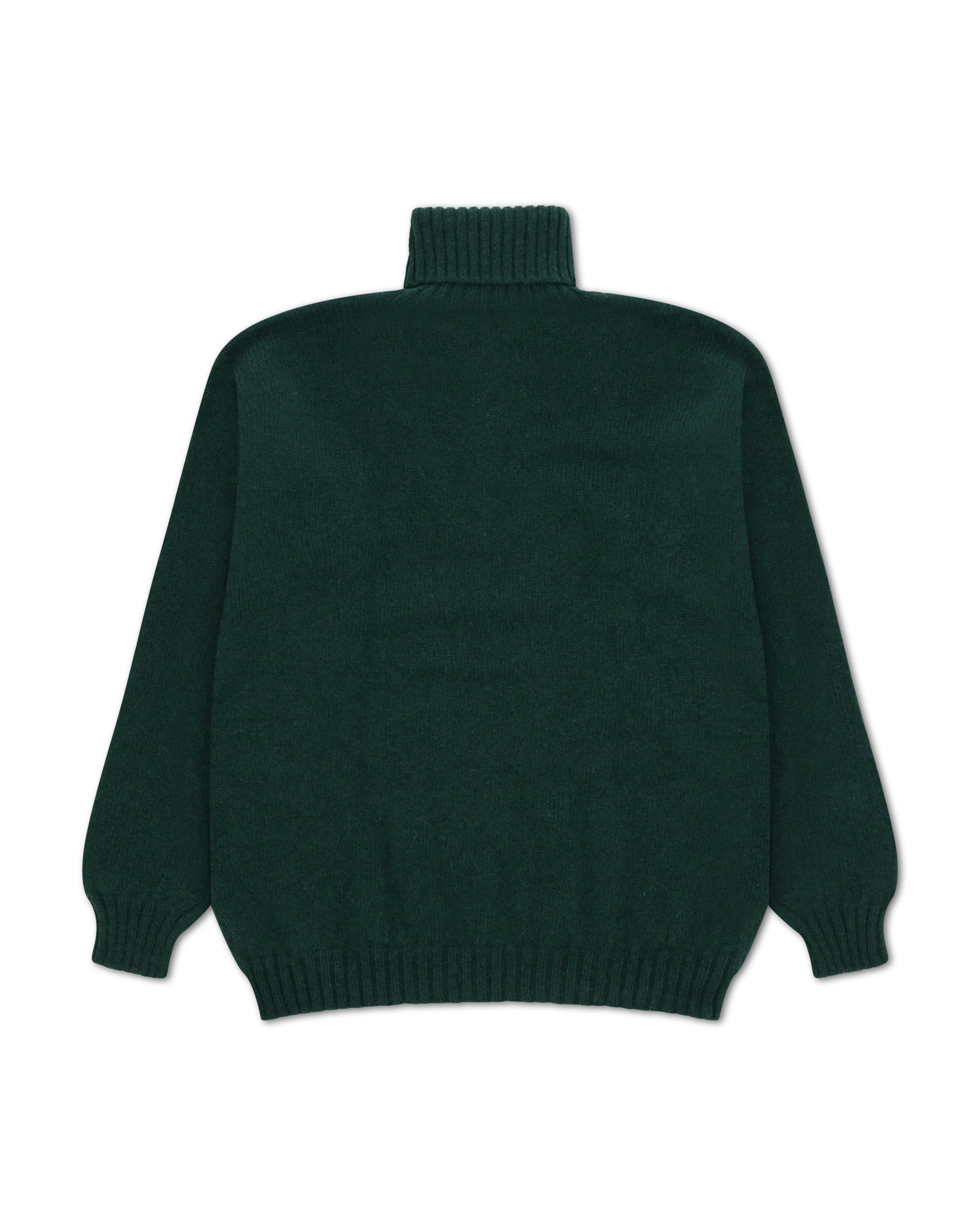 Shetlandturtleneck Wool Turtleneck Sweater
