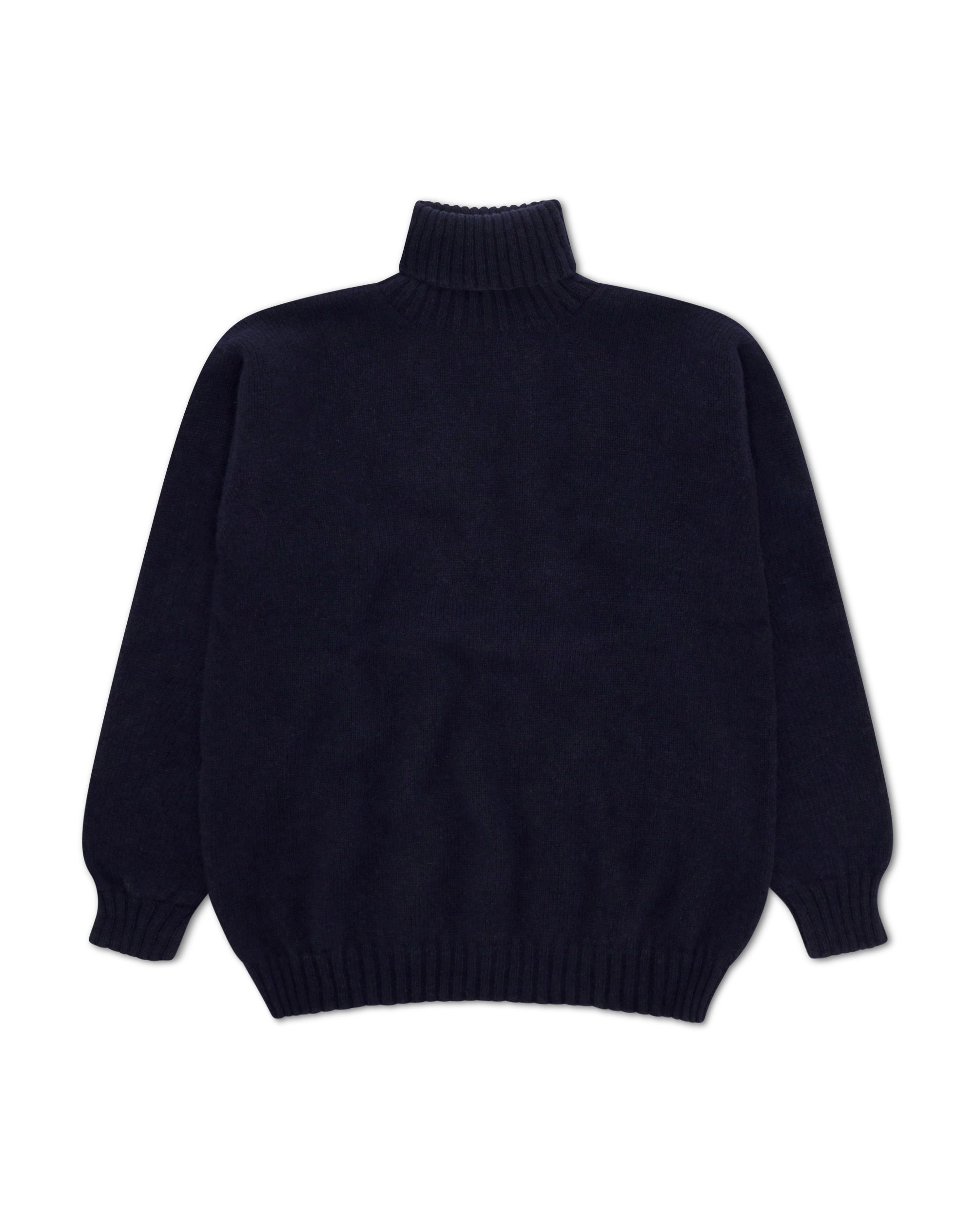 Shetlandturtleneck Wool Turtleneck Sweater