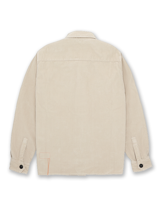 Short Overshirt In Velluto A Coste