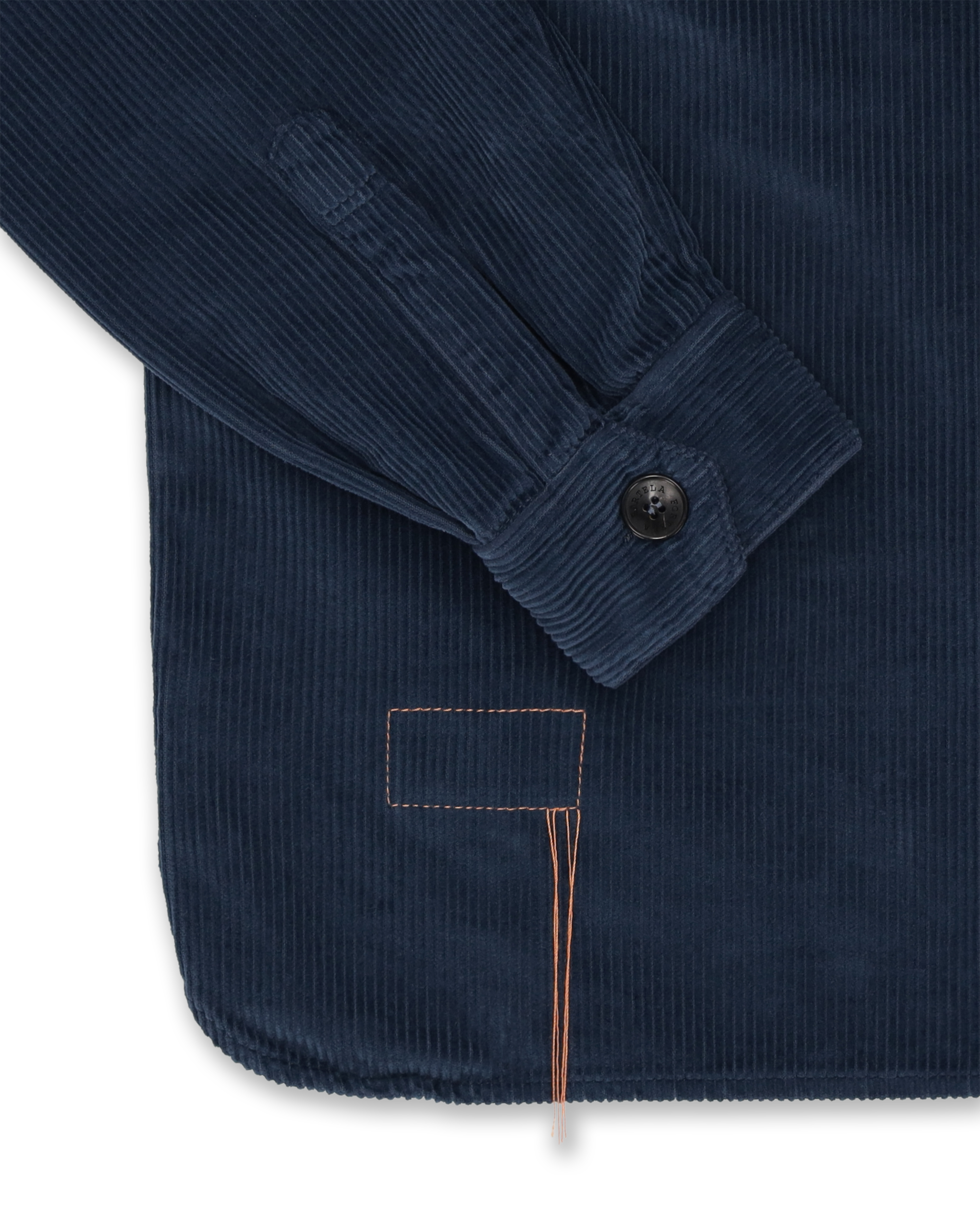 Short Overshirt In Velluto A Coste