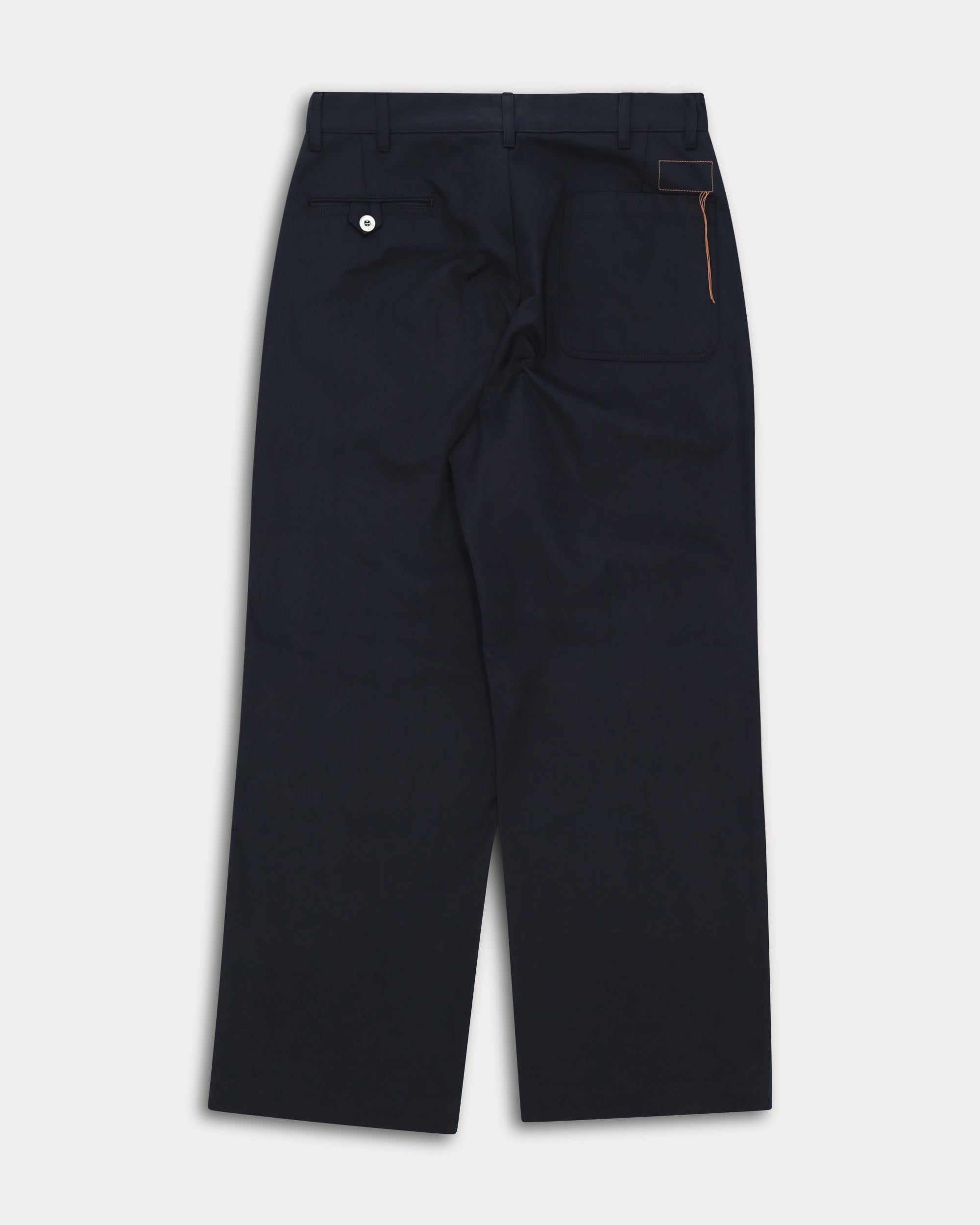 Silver Cotton Trousers