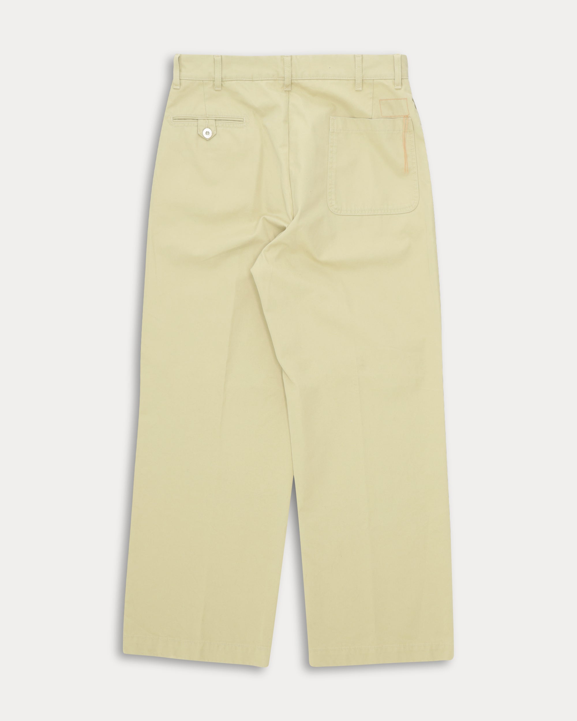 Silver Cotton Trousers