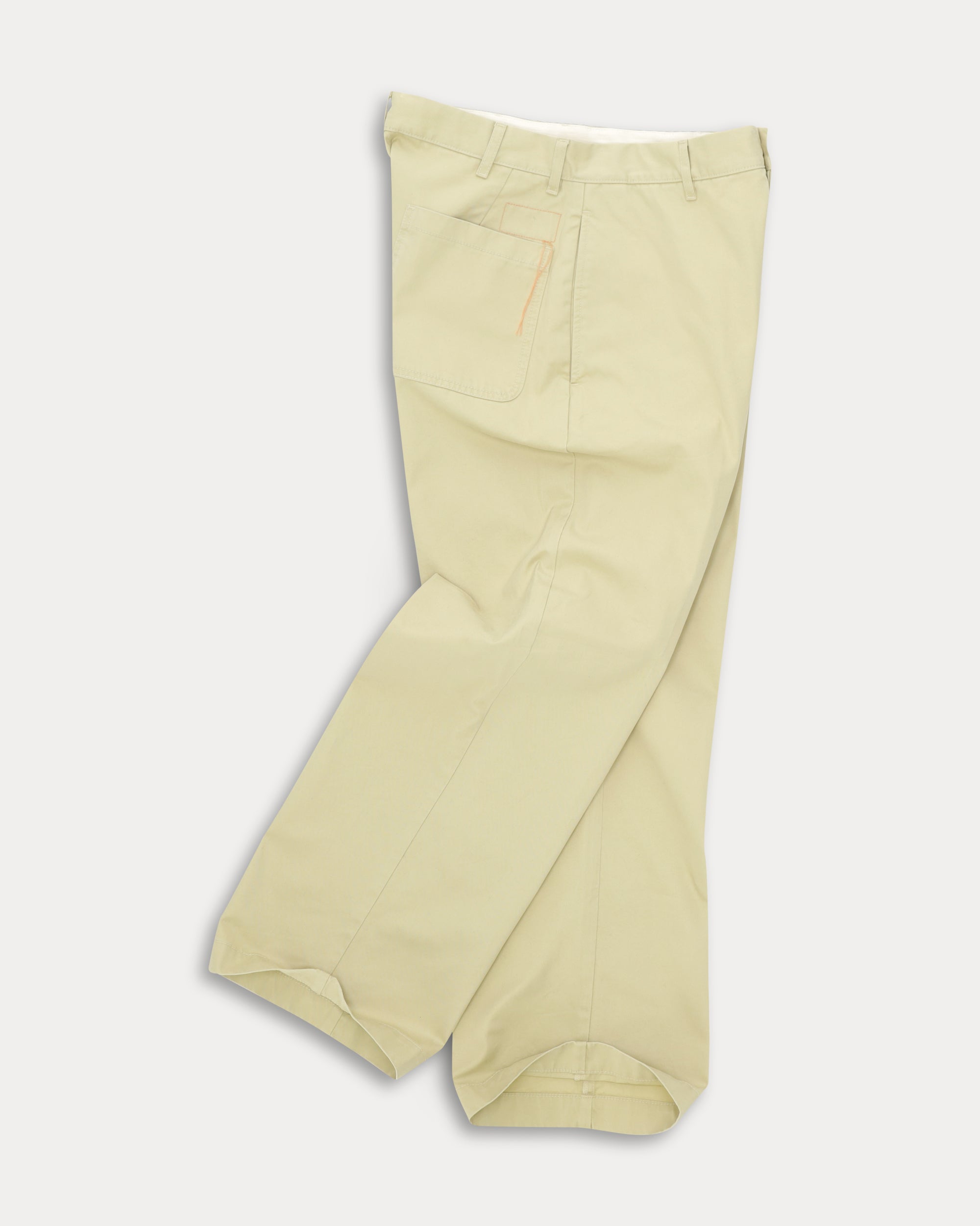 Silver Cotton Trousers