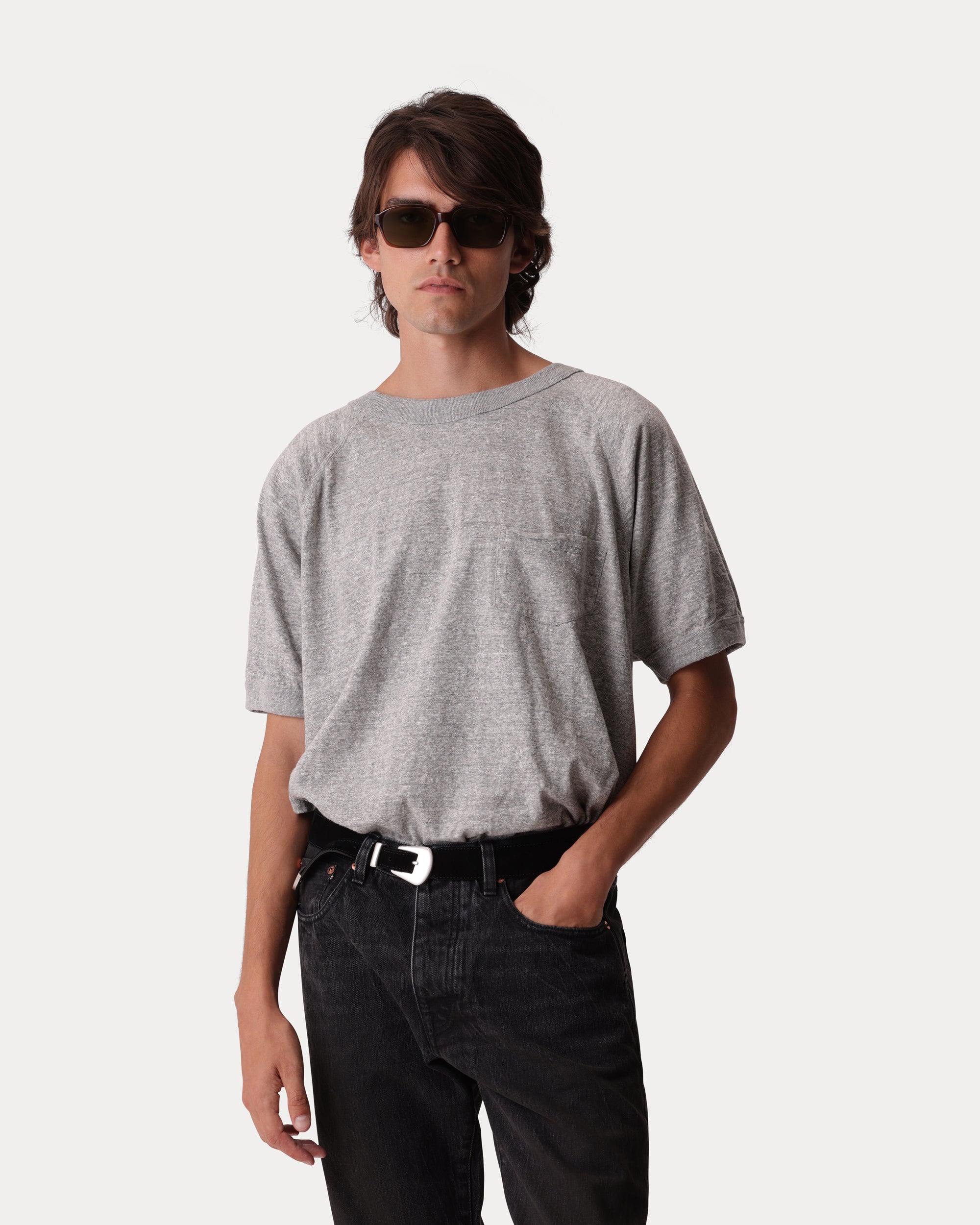 Silver Coin T-shirt Tubolare in Cotone