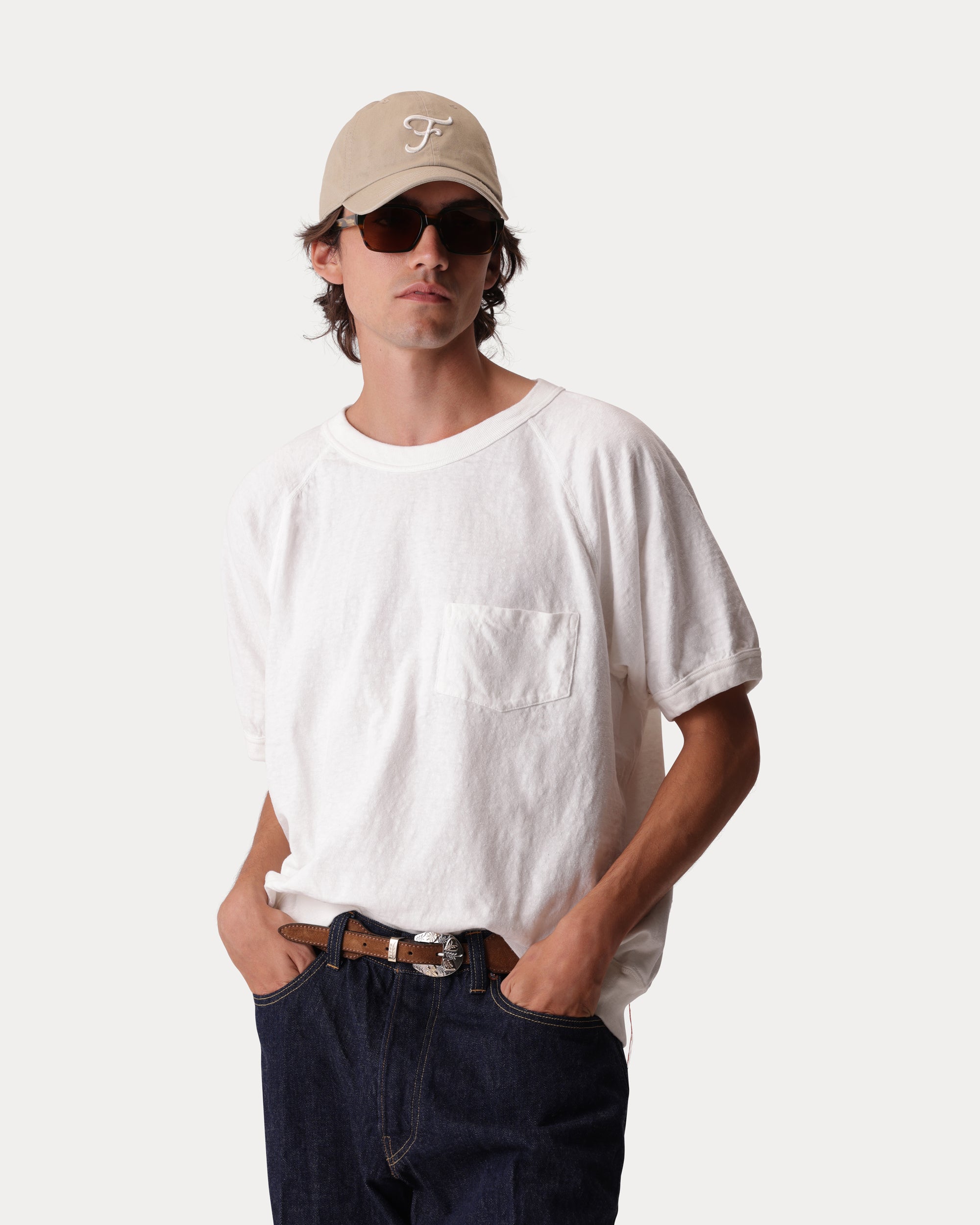 Silver Coin T-shirt Tubolare in Cotone