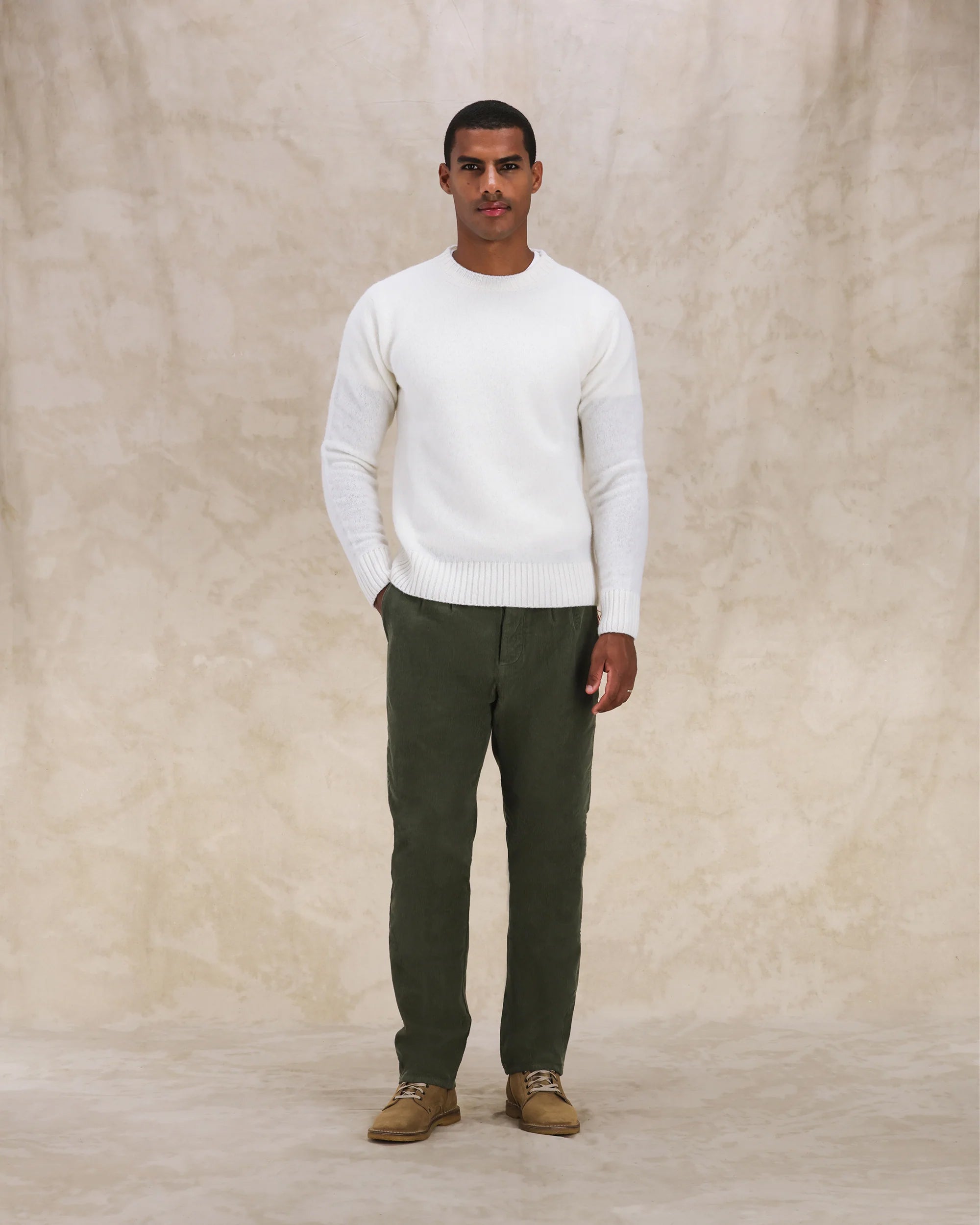 Skipper Maglione Girocollo In Lana Merino