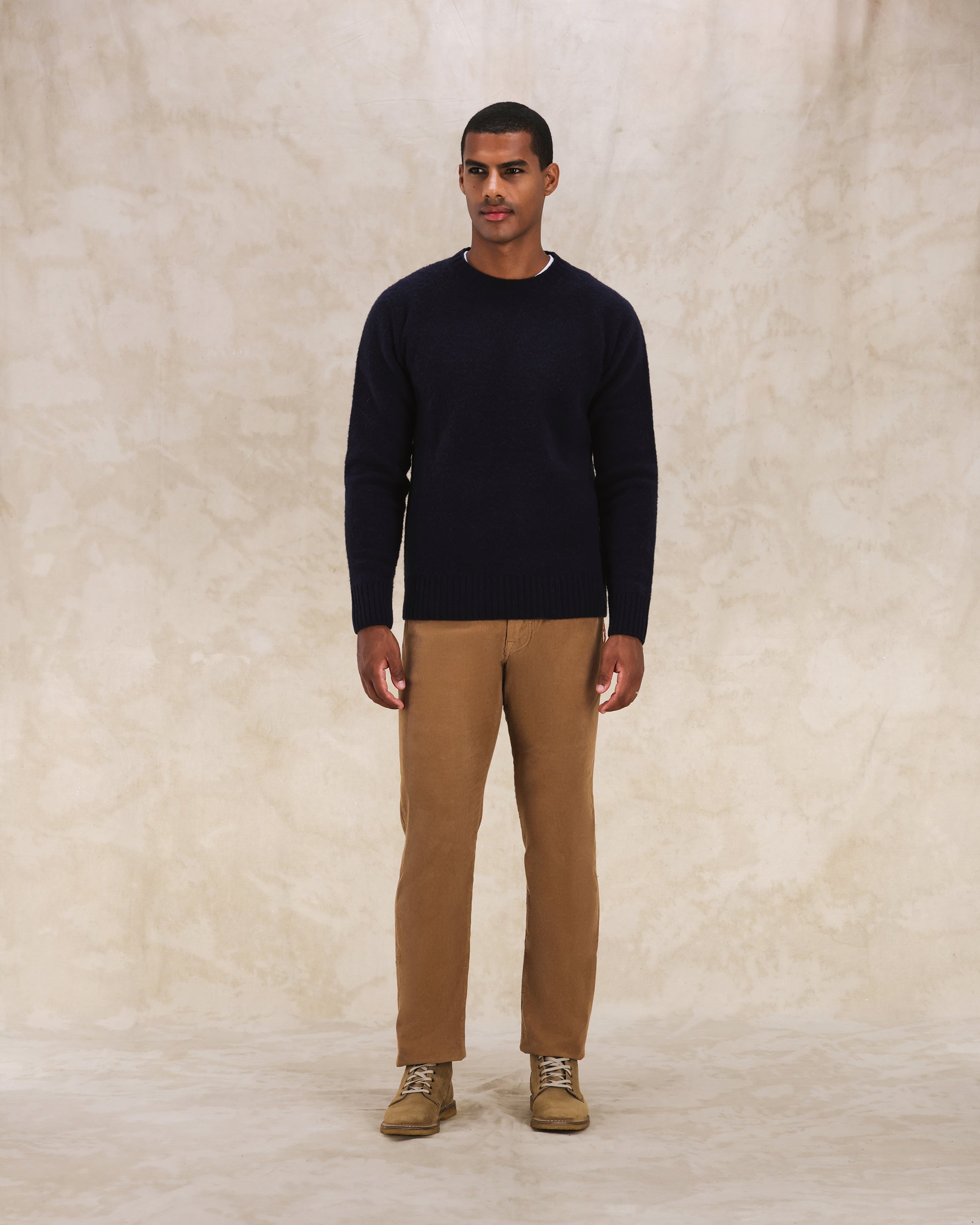 Skipper1 Maglione Girocollo In Lana Merino