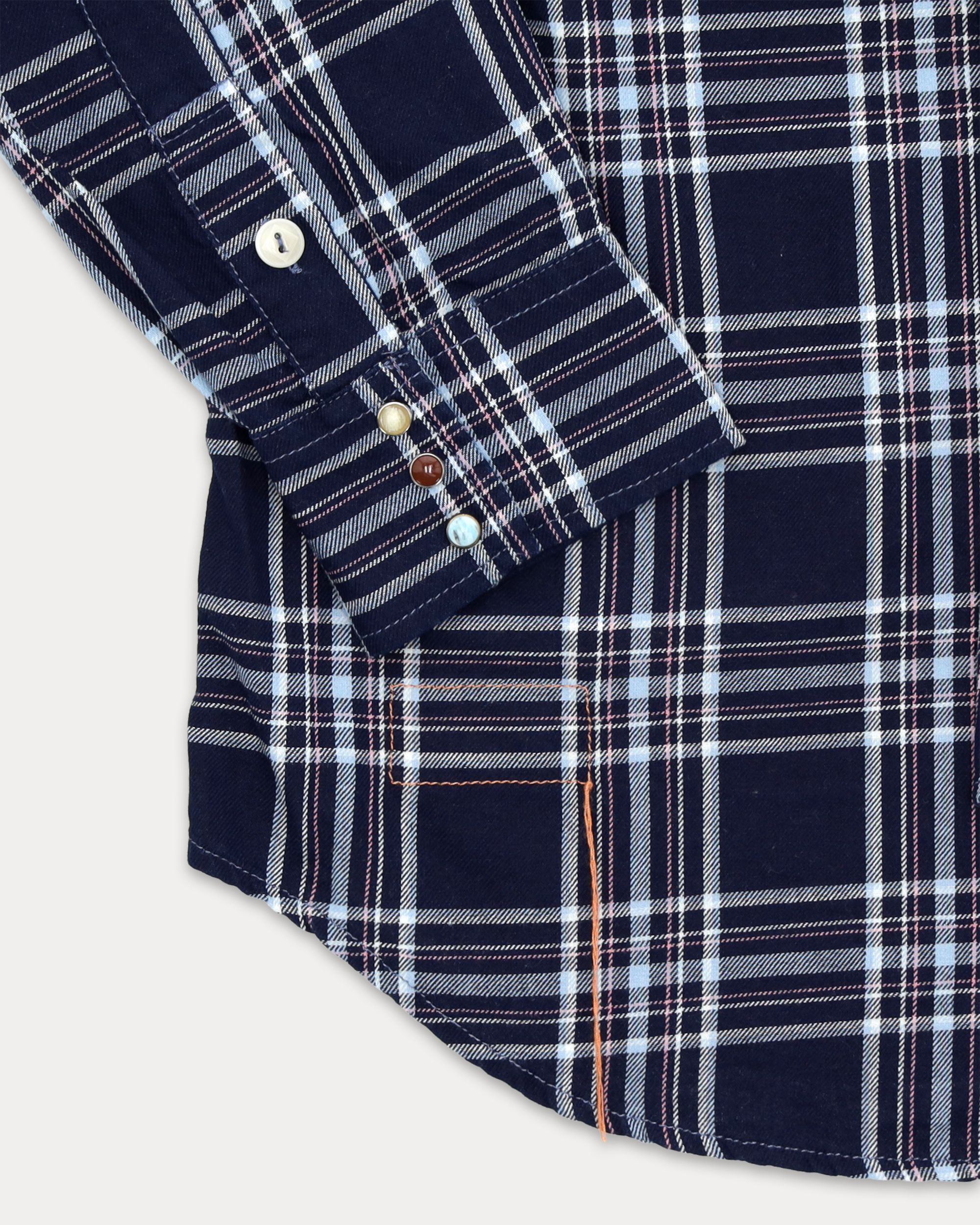 Smith Camicia Texana In Cotone a Quadri