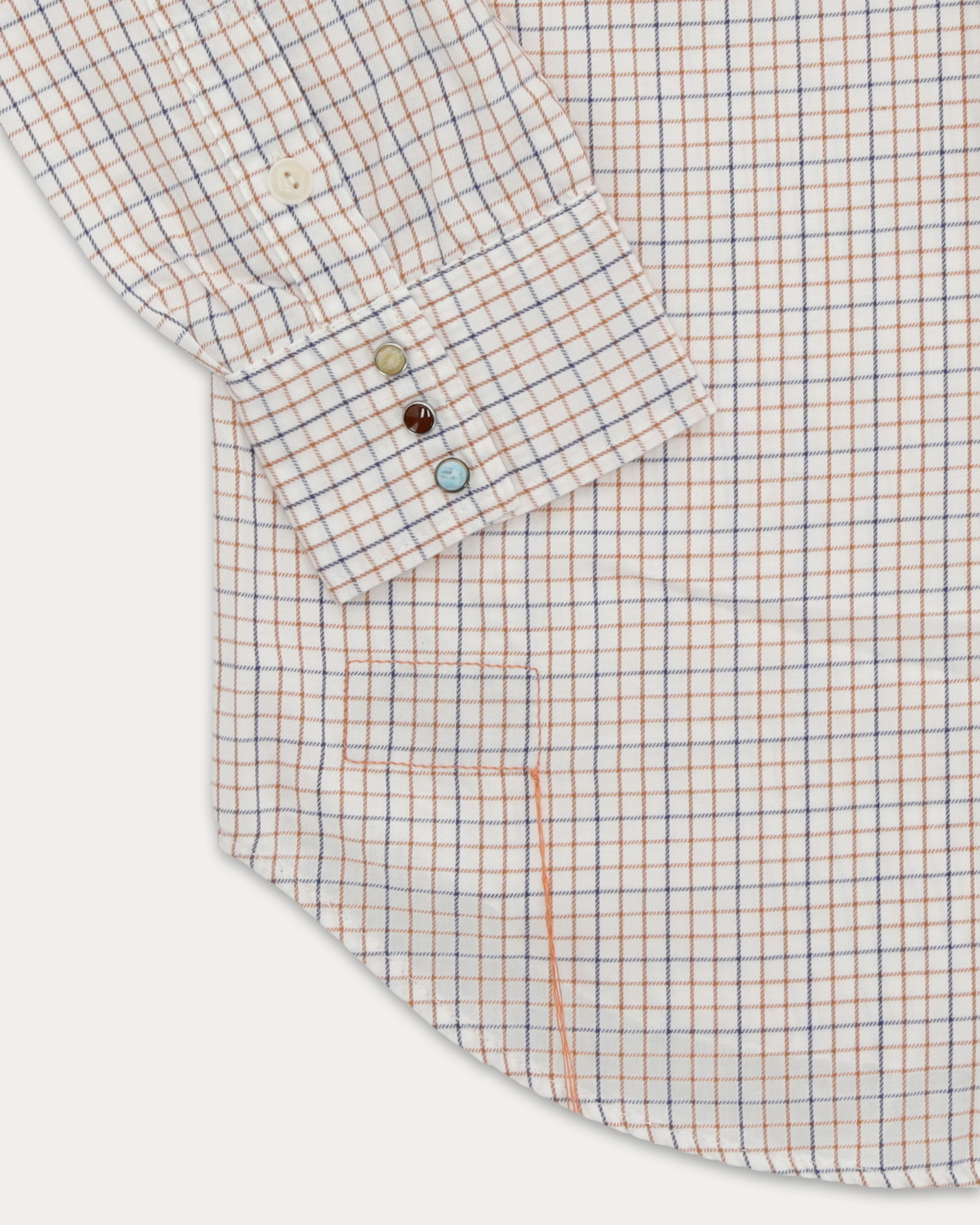 Smith Check Cotton Texan Shirt
