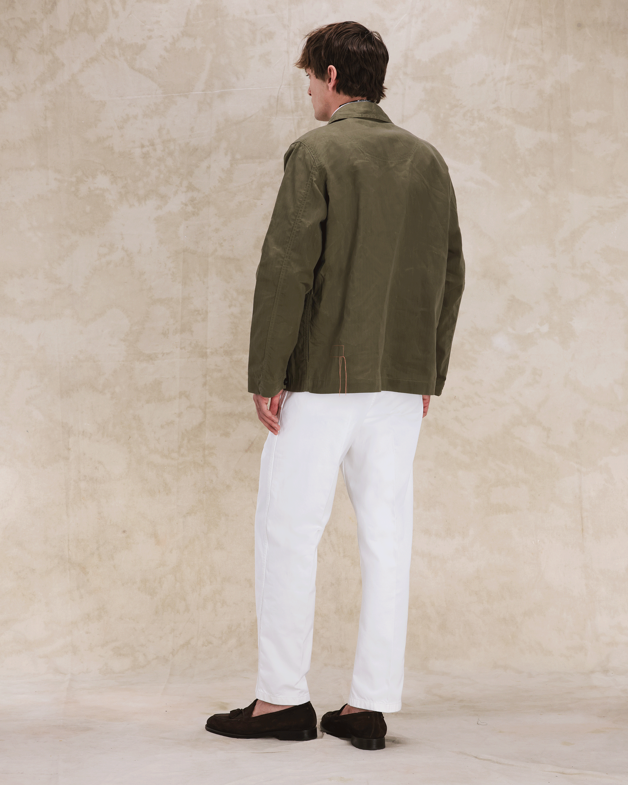Solomon Overshirt In Cotone Cerato