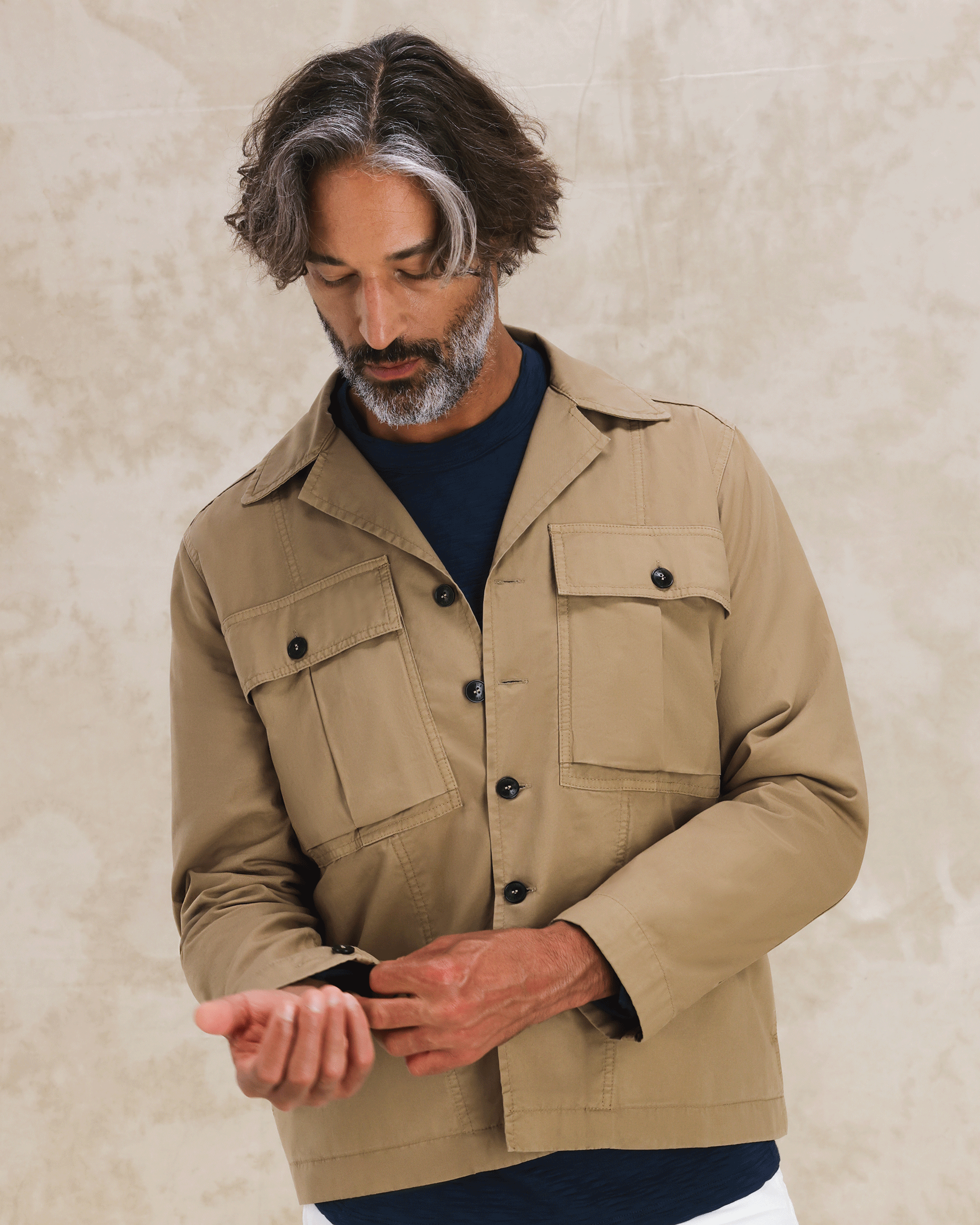 Solomon Overshirt Twill Cotton