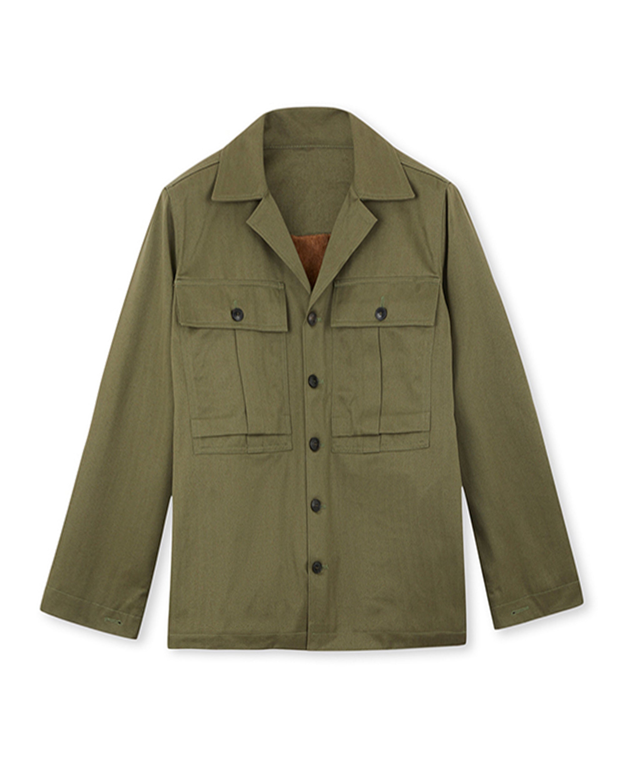 Solomonf Overshirt in Cotone Imbottita