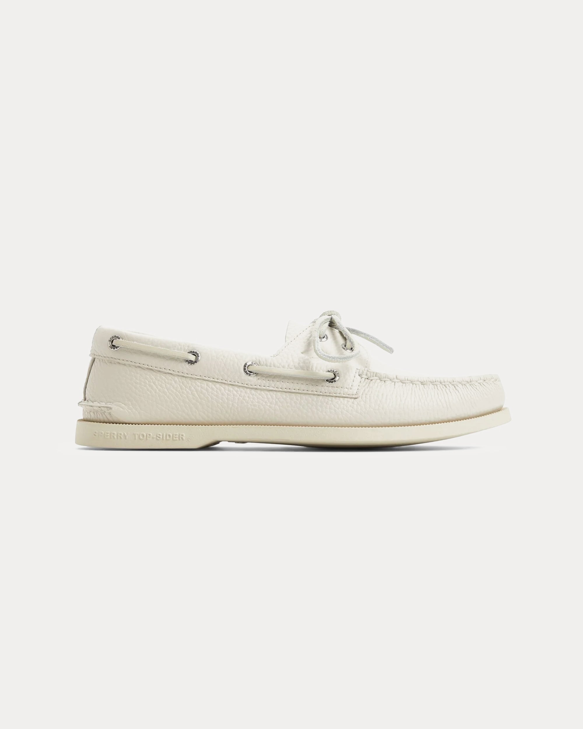 Sperry A/o 2 Eye Boat Shoe in Hammered Leather