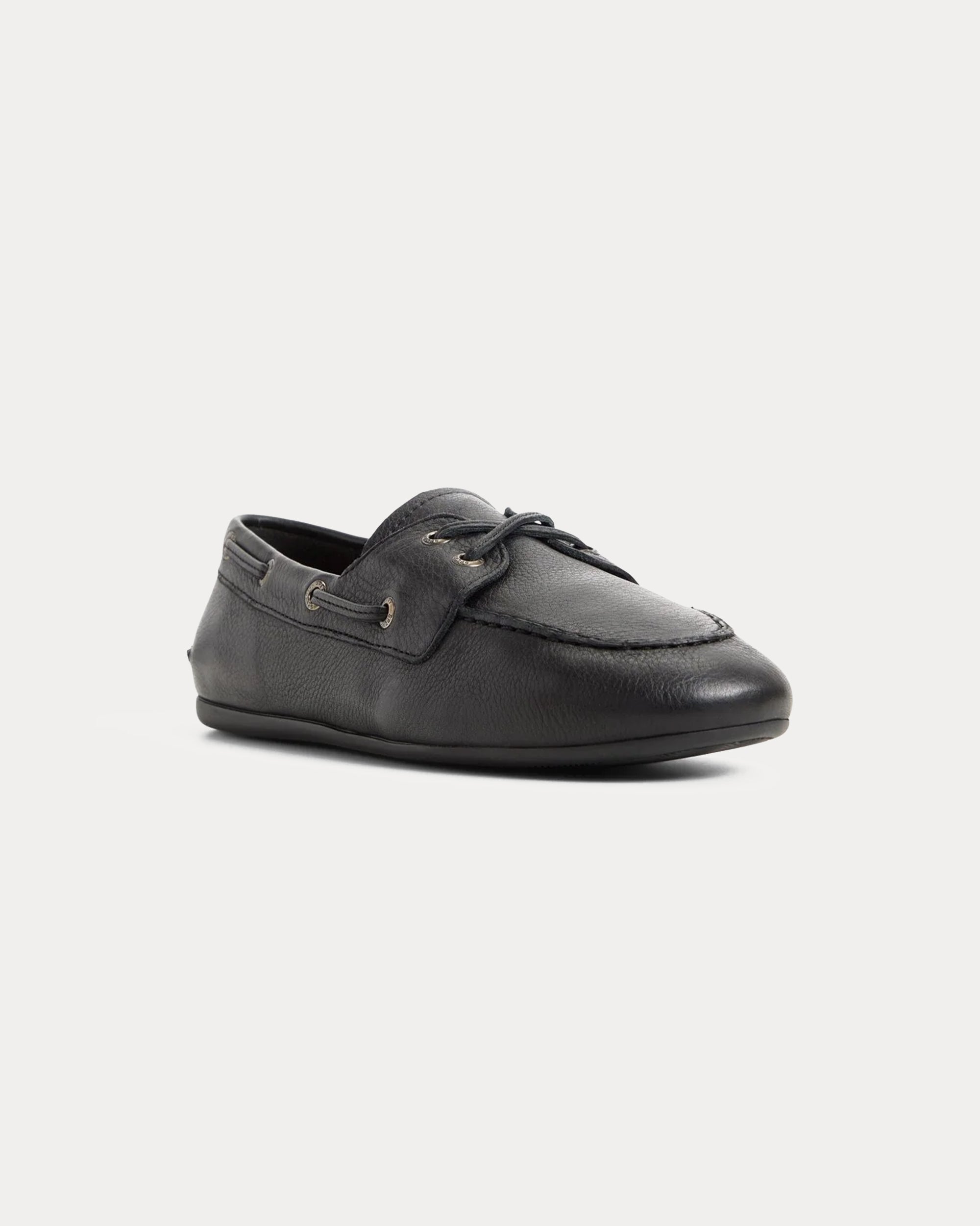 Sperry Slimboat Hammered Leather Boat Shoe