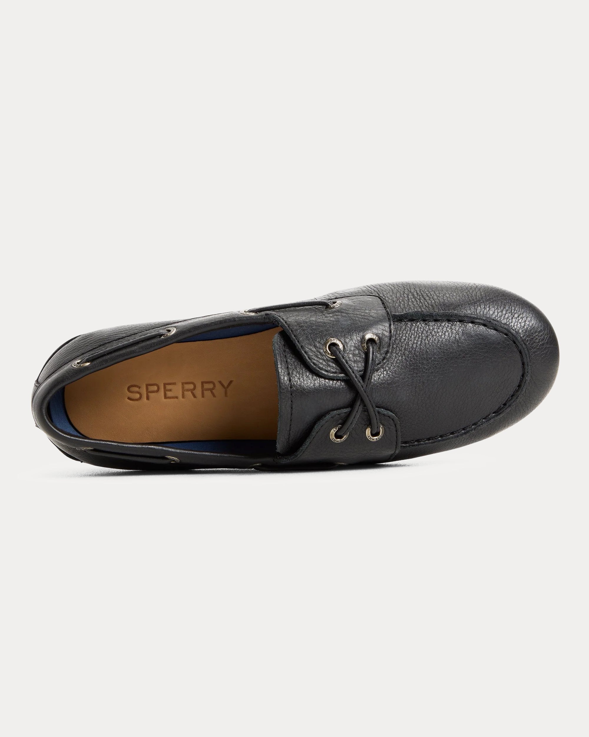 Sperry Slimboat Scarpa da Barca in Pelle Martellata