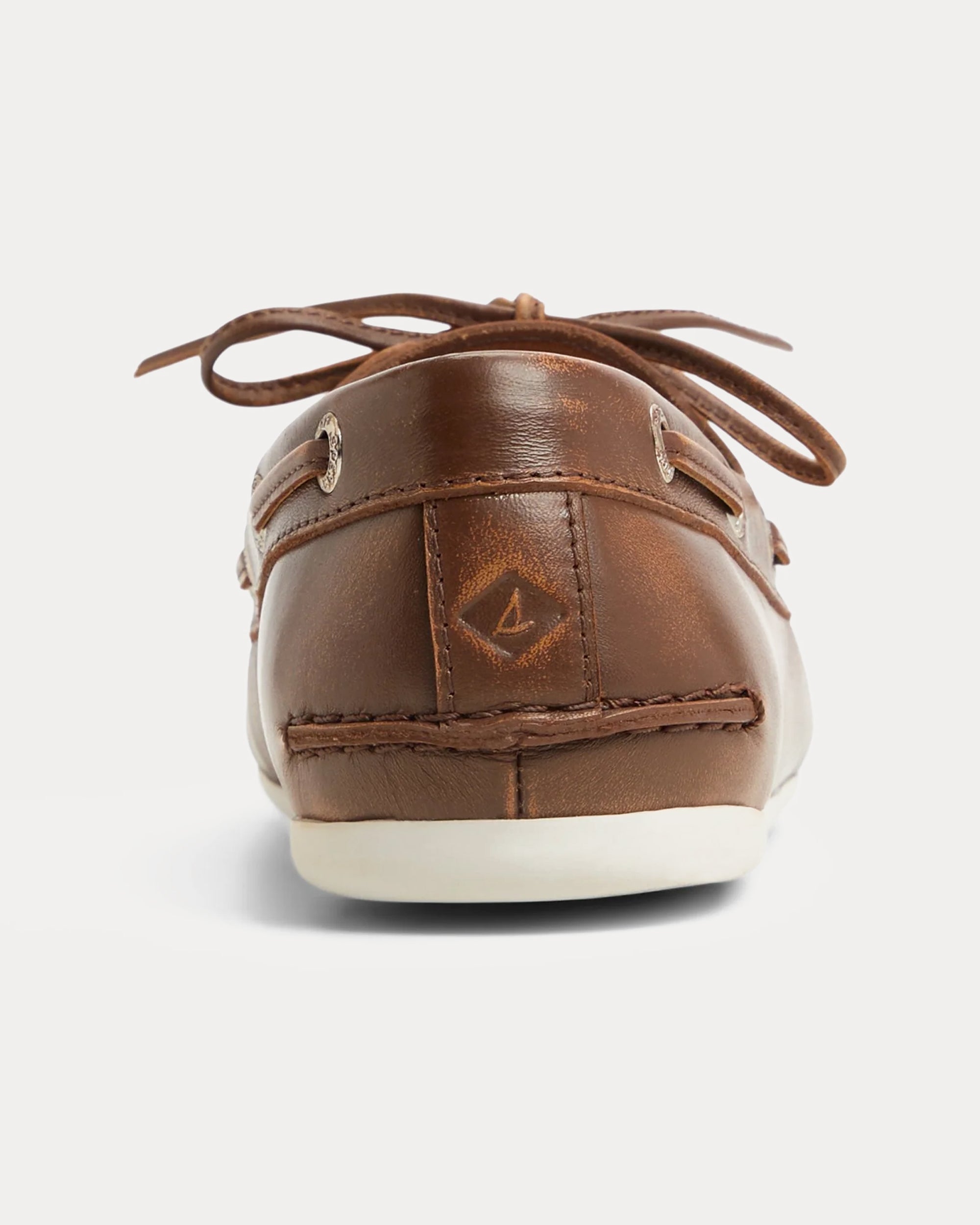 Sperry Slimboat Scarpa da Barca in Pelle "Distress"