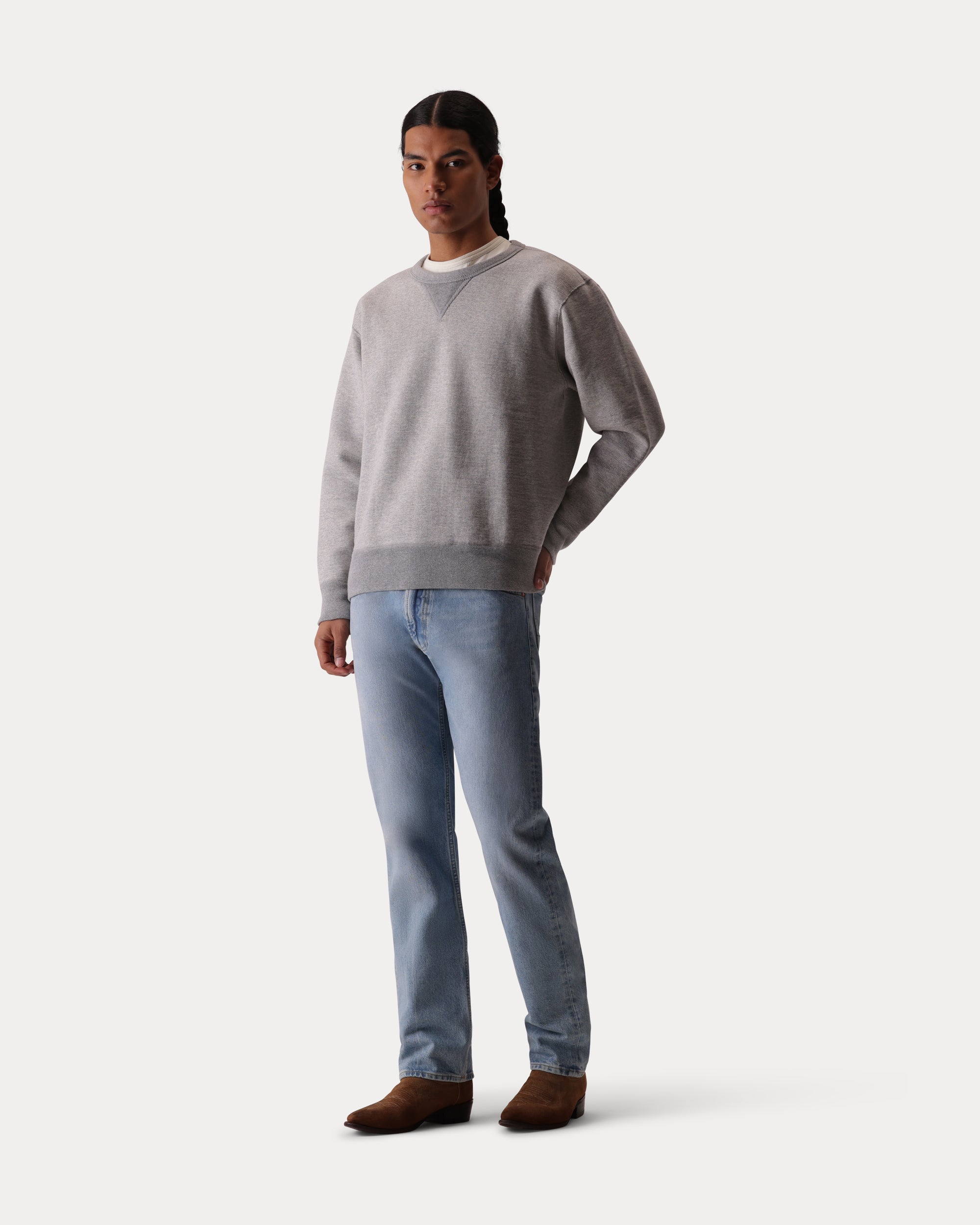 Sweatshirt Felpa Girocollo In Jersey