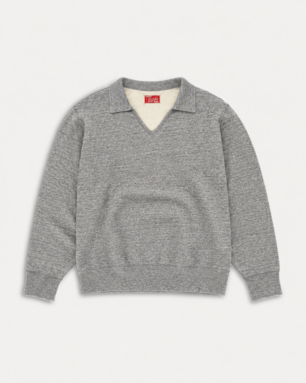 Spring Felpa in Cotone con Colletto