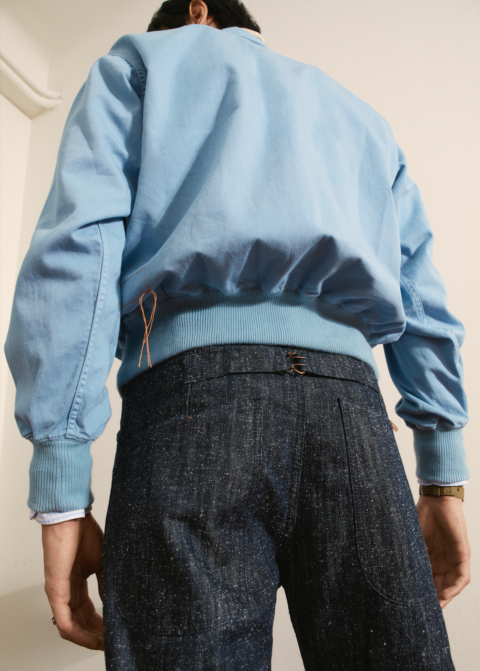 Russell Pantaloni in Denim Indigo Rinse
