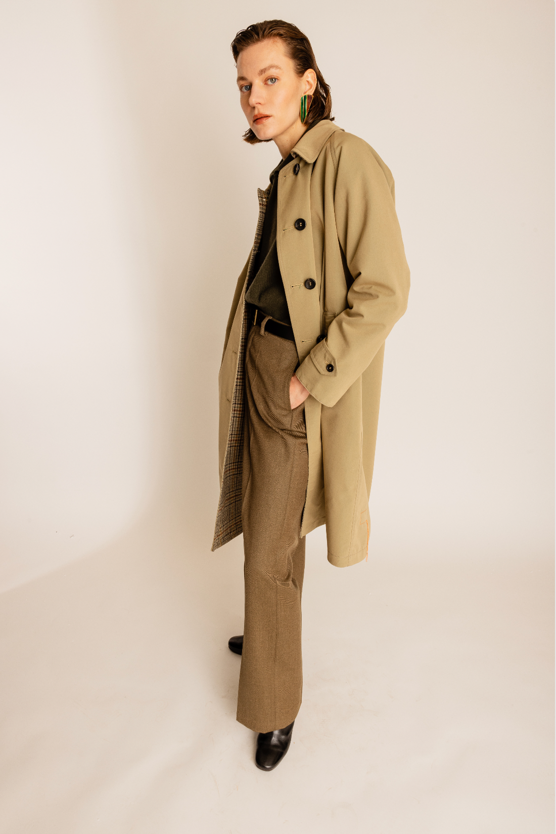 Stanford Cappotto Reversibile In Lana