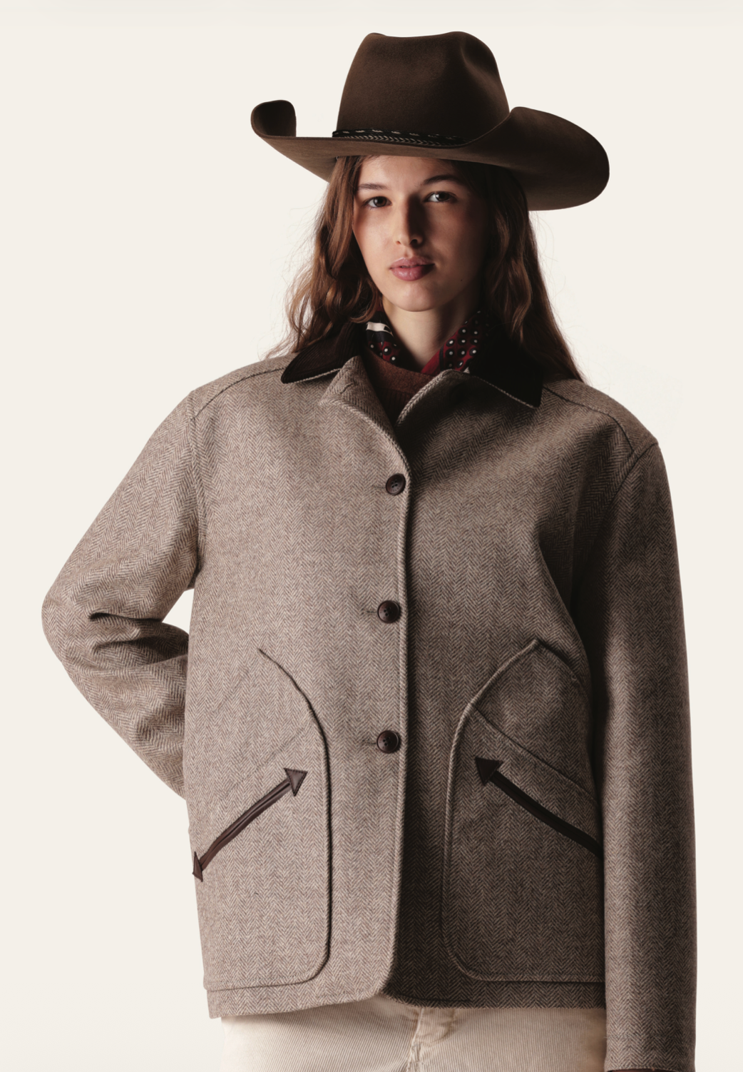 Blanckett Herringbone Wool Jacket