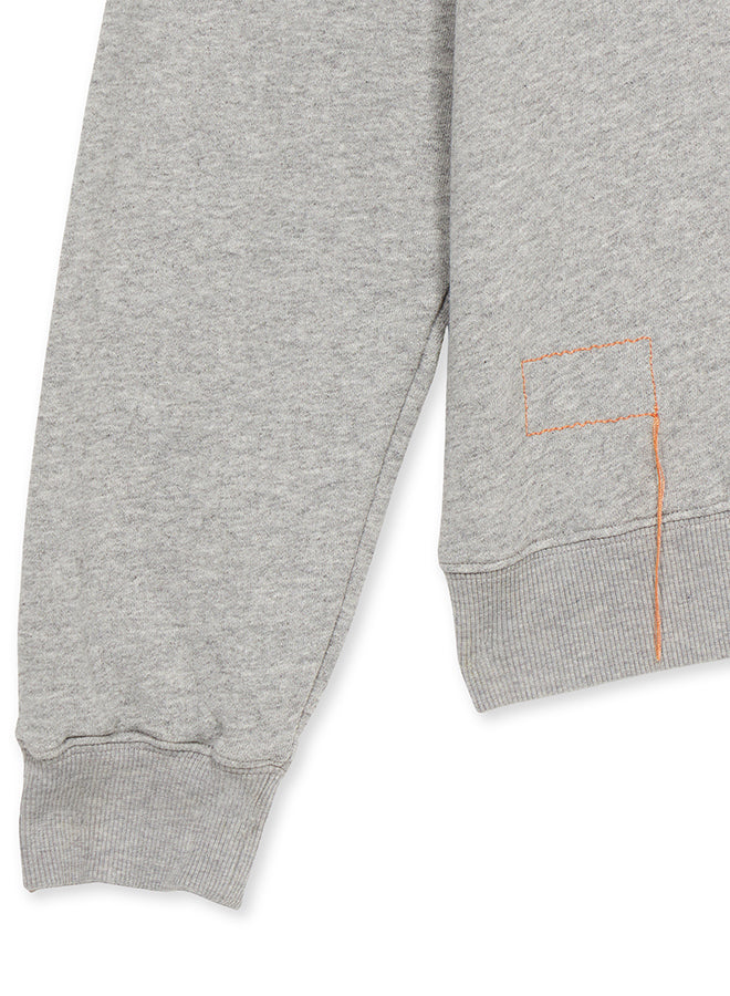 Yale Felpa In Cotone Felpato Con Colletto E Zip