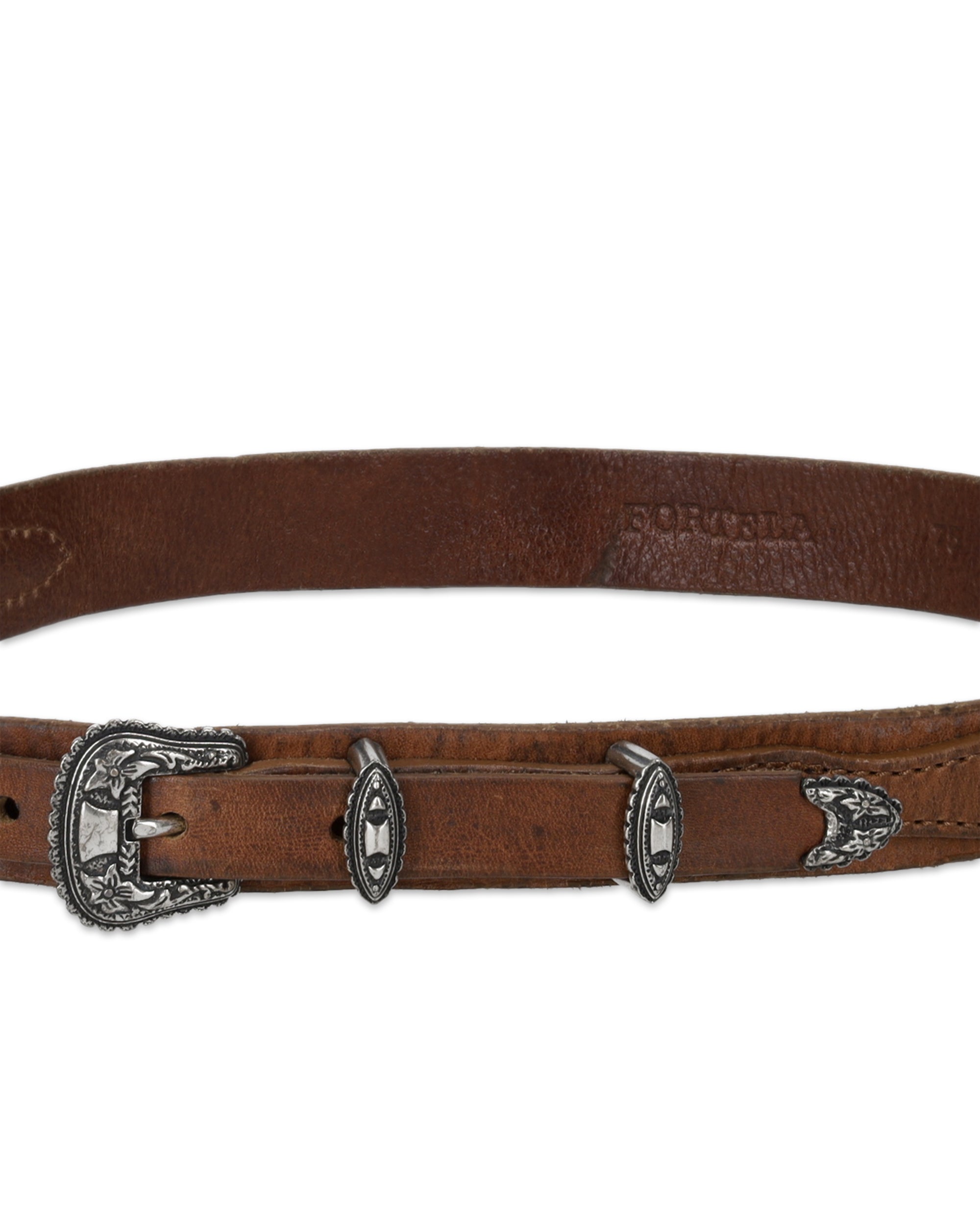 Tasia Cintura in Pelle Doppia Fibbia