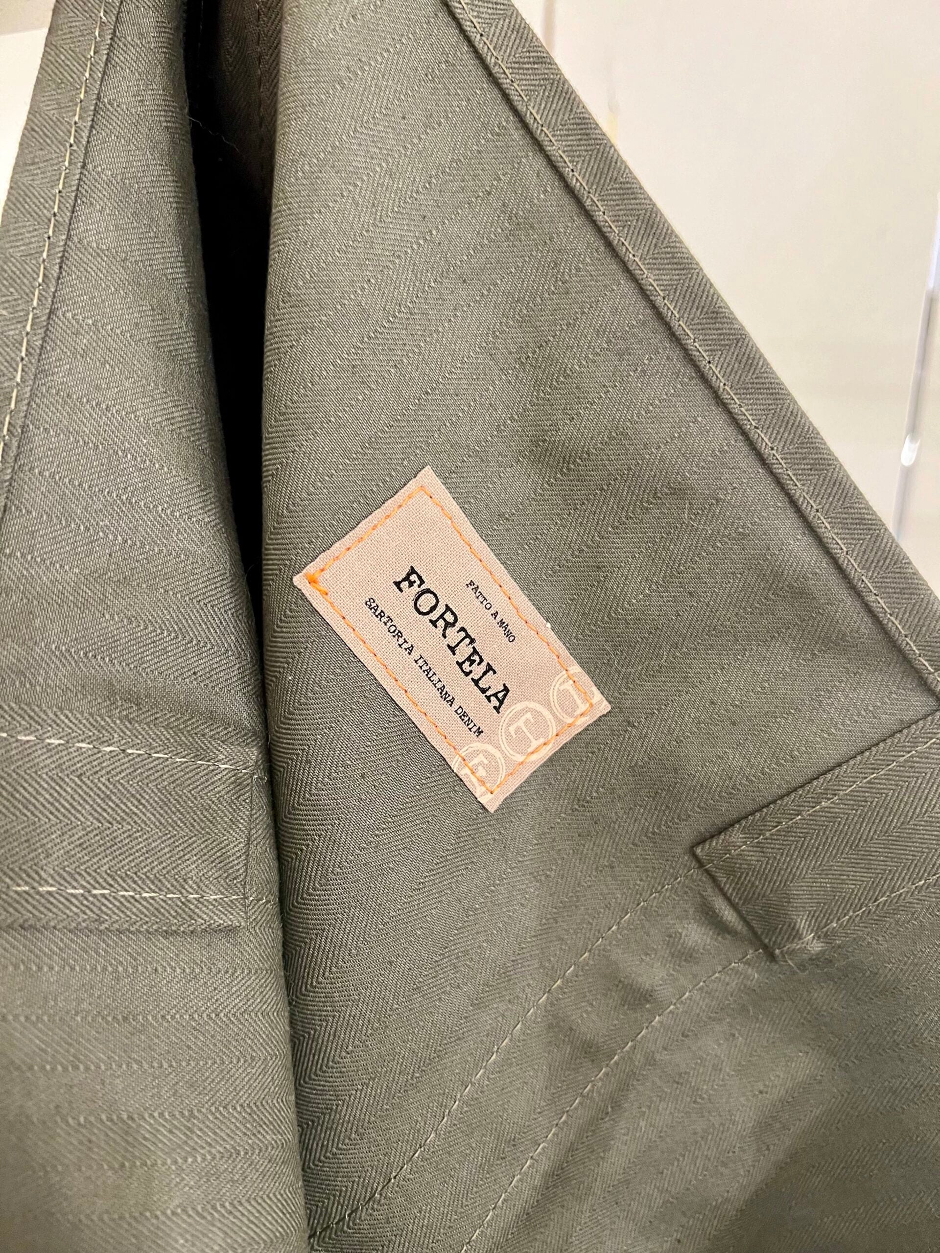 Tawelbag Borsa in Herringbone di Cotone