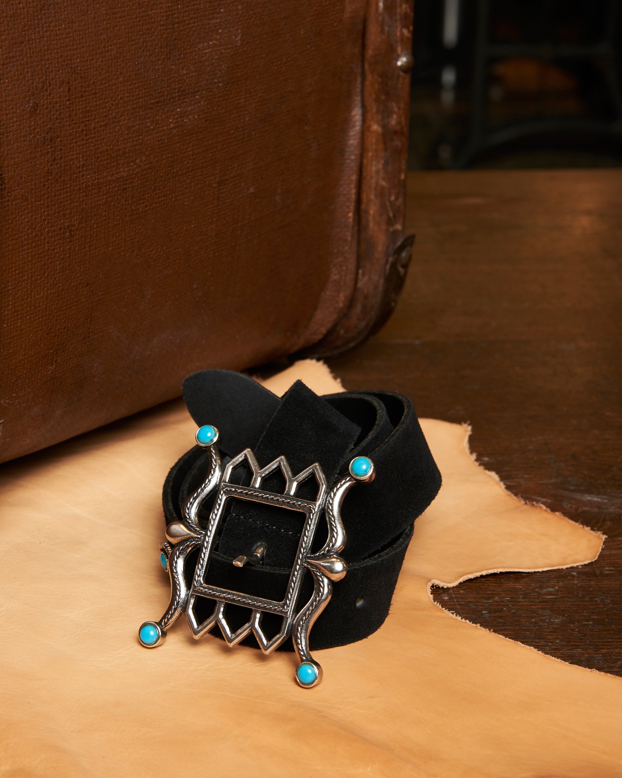 Tea Cintura in Pelle Scamosciata