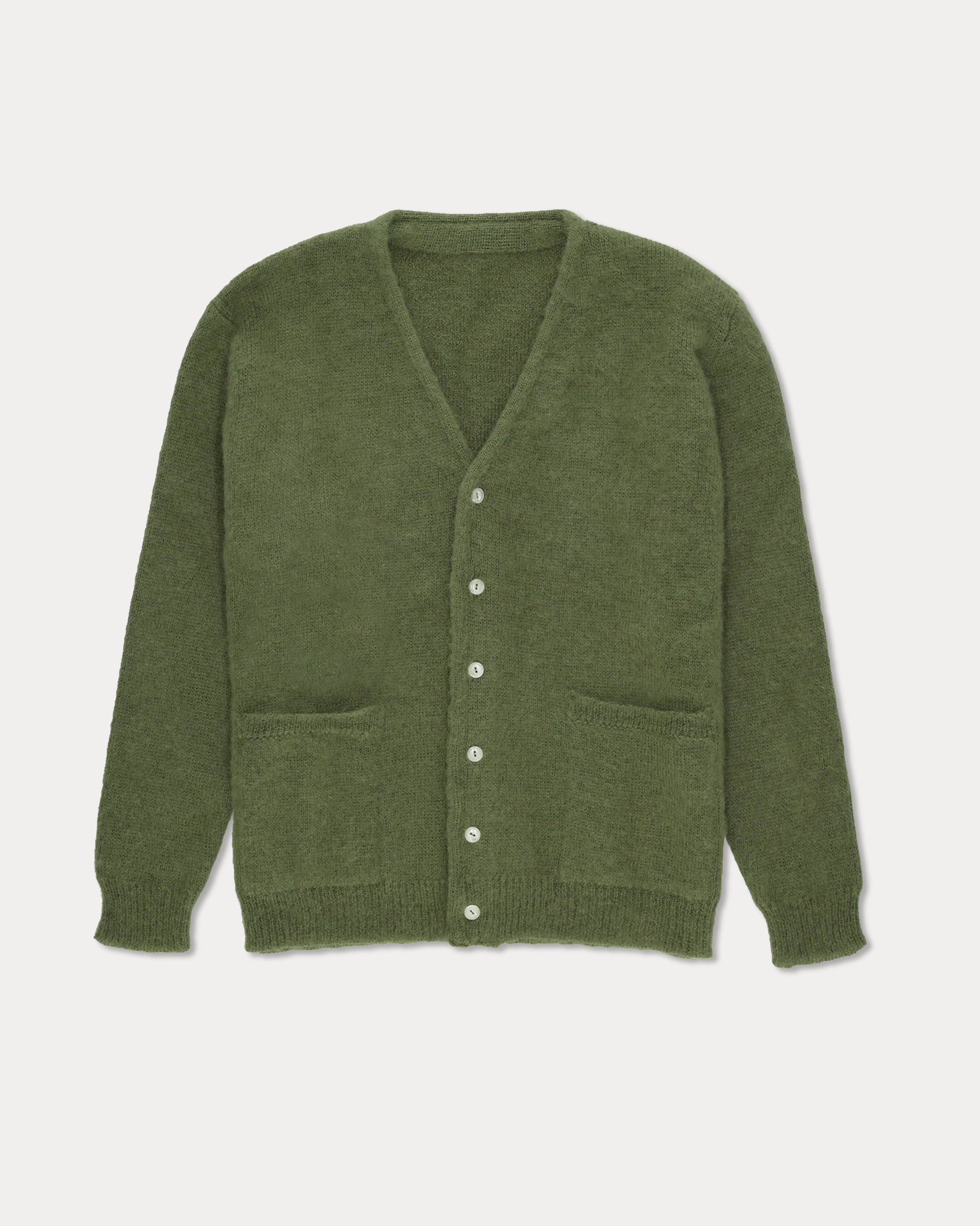 Teddy Cardigan With Pockets Patch