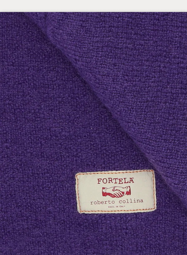 Teddy Cardigan Con Tasche Patch
