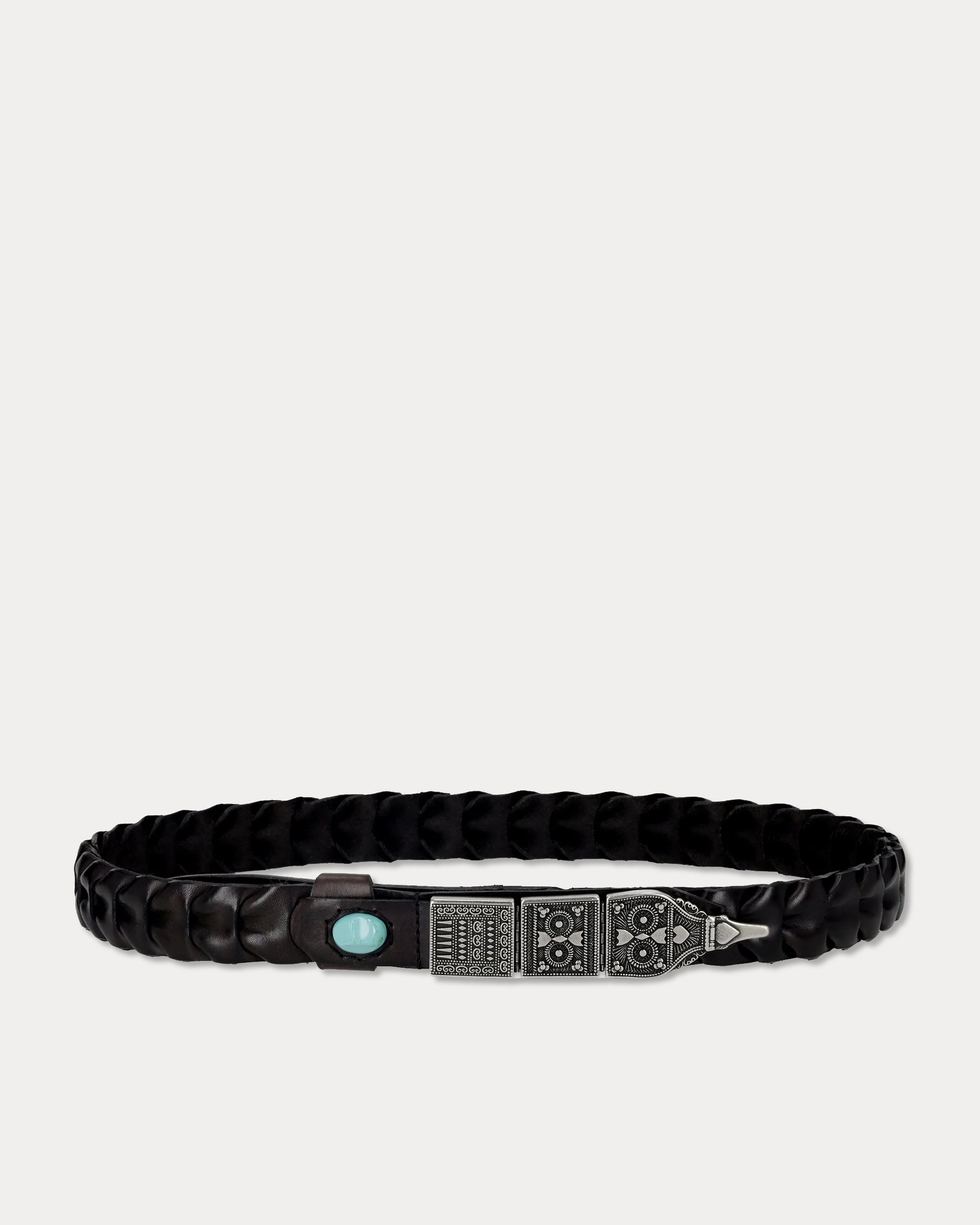 Tess Woven Leather Belt