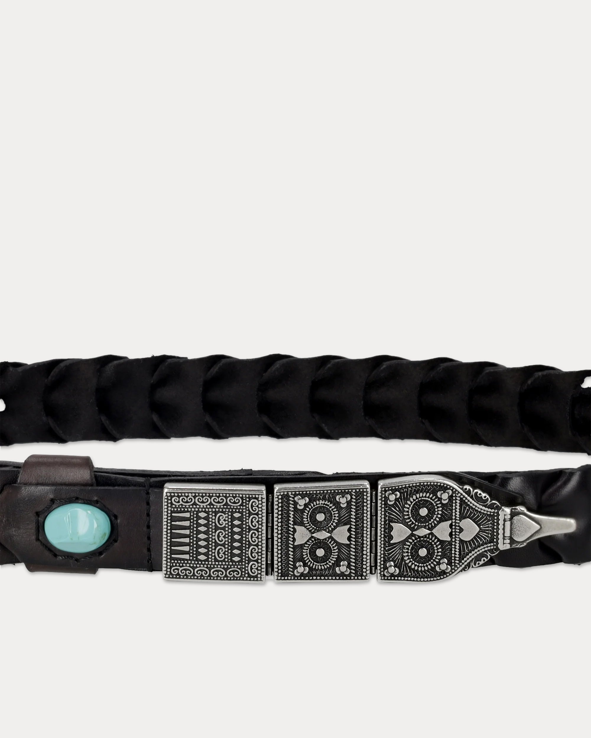 Tess Woven Leather Belt