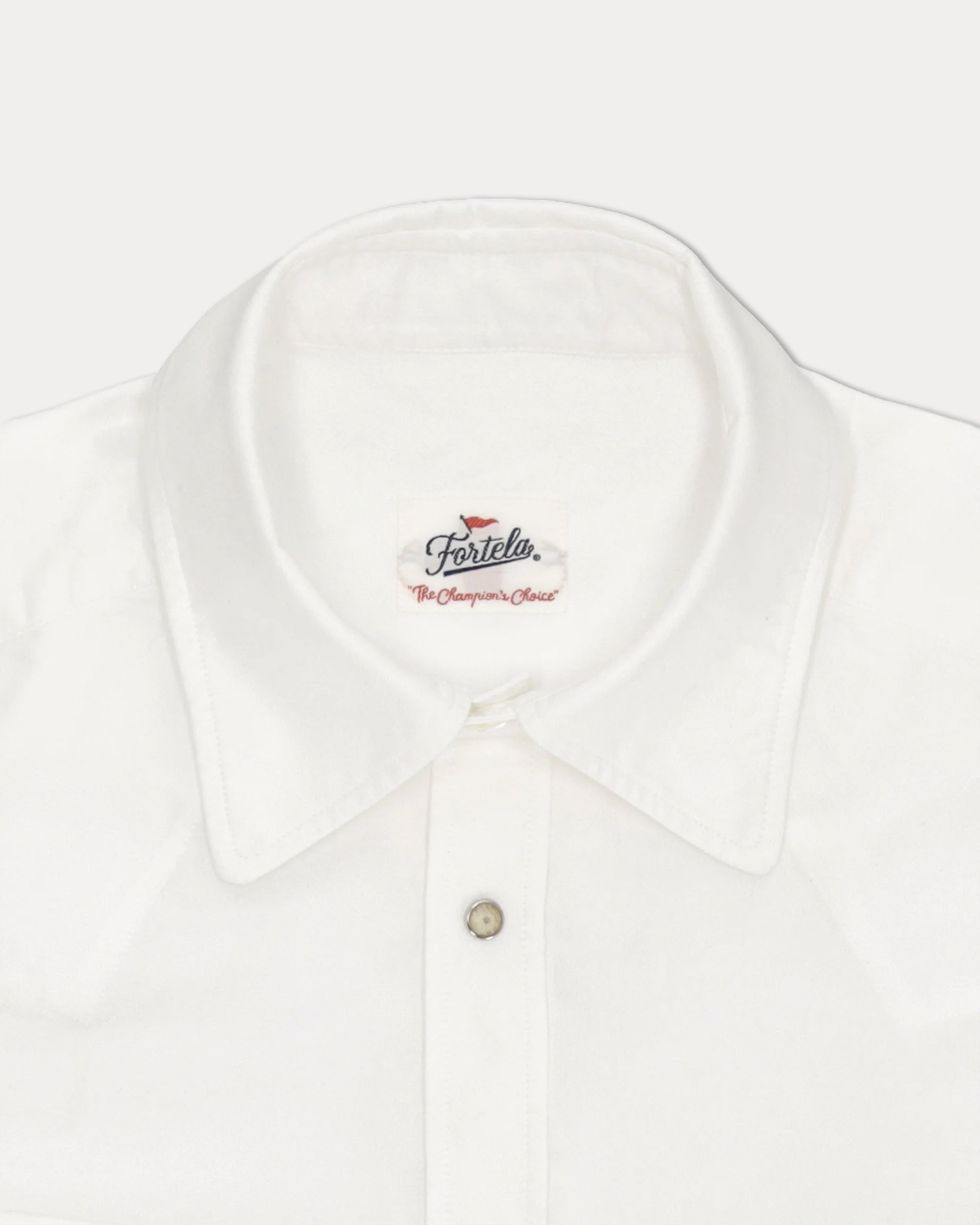 Tex Camicia Texana in Cotone Oxford