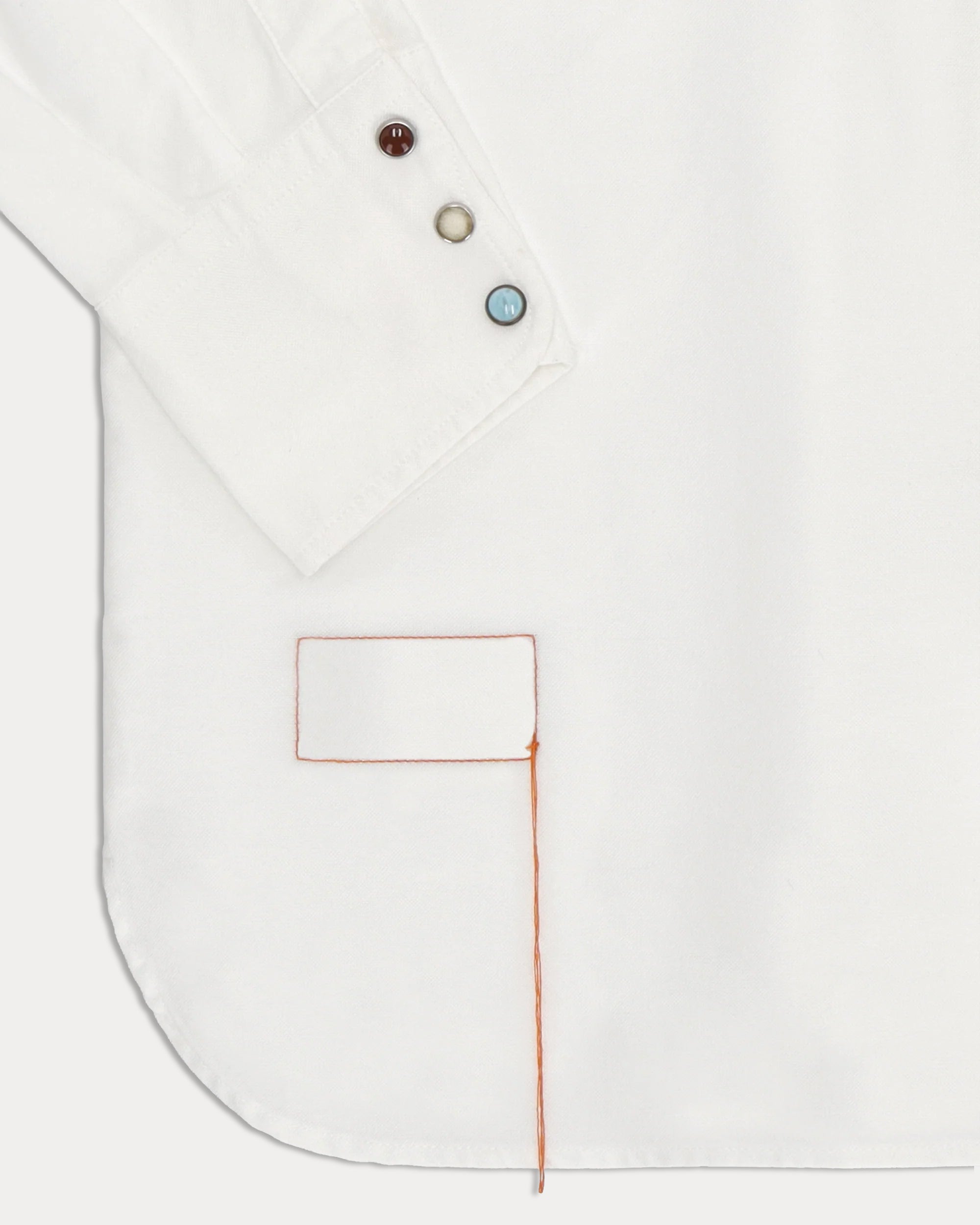 Tex Camicia Texana in Cotone Oxford