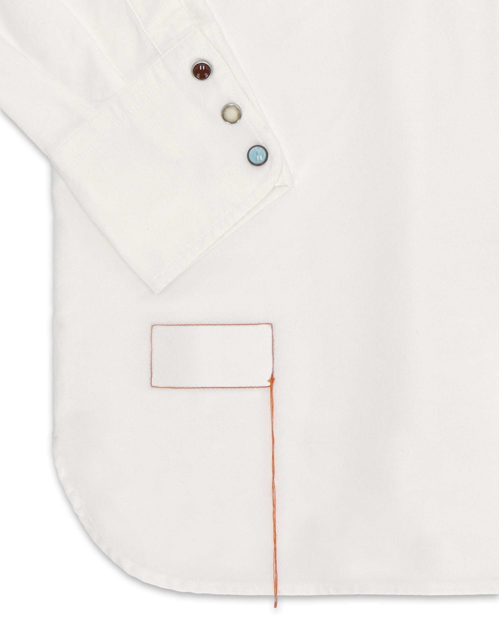 Tex Camicia Texana in Cotone Oxford