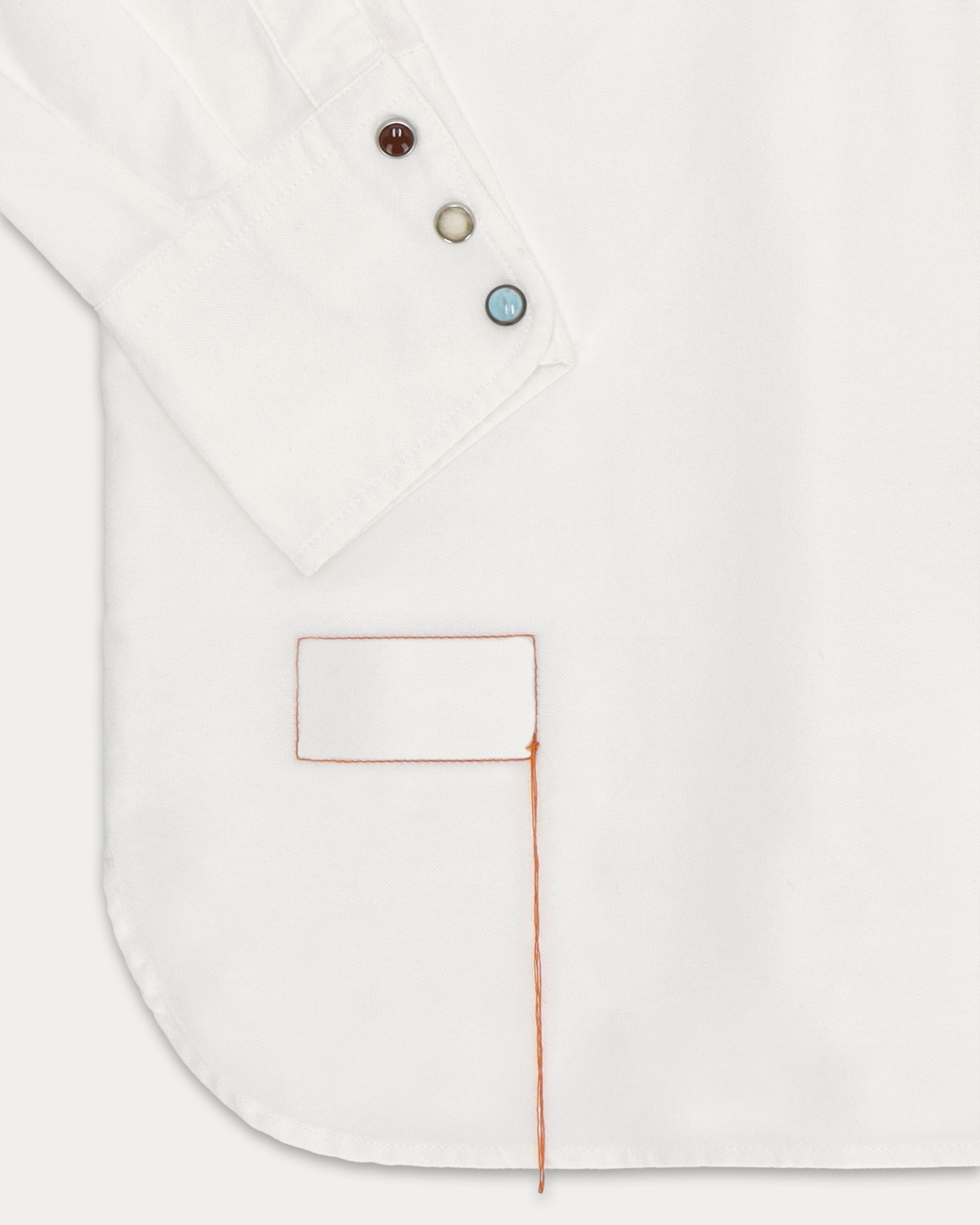 Tex Camicia Texana in Cotone Oxford