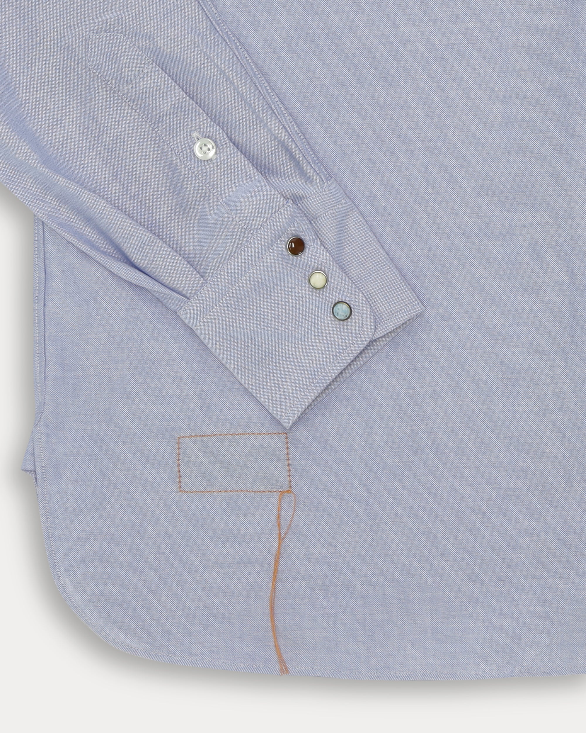 Tex Camicia Texana in Cotone Oxford