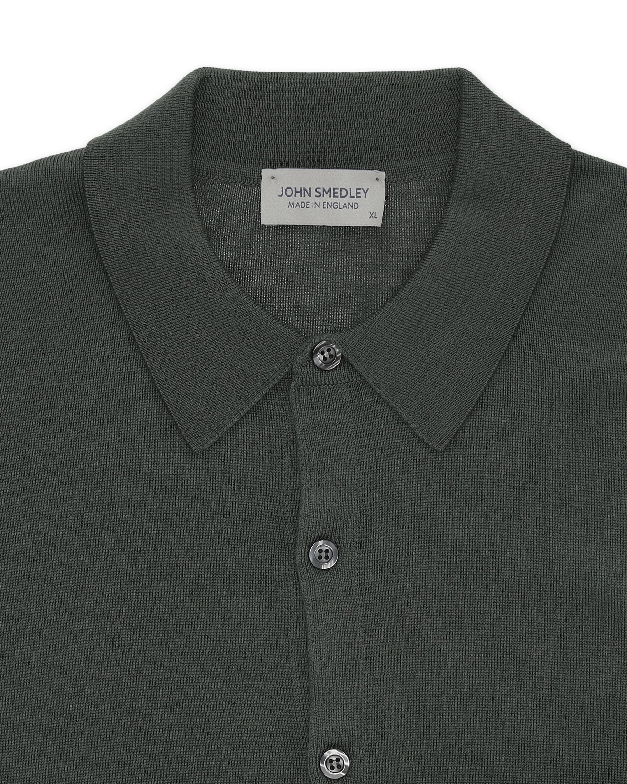 Tibor Camicia John Smedley Bottone Merino