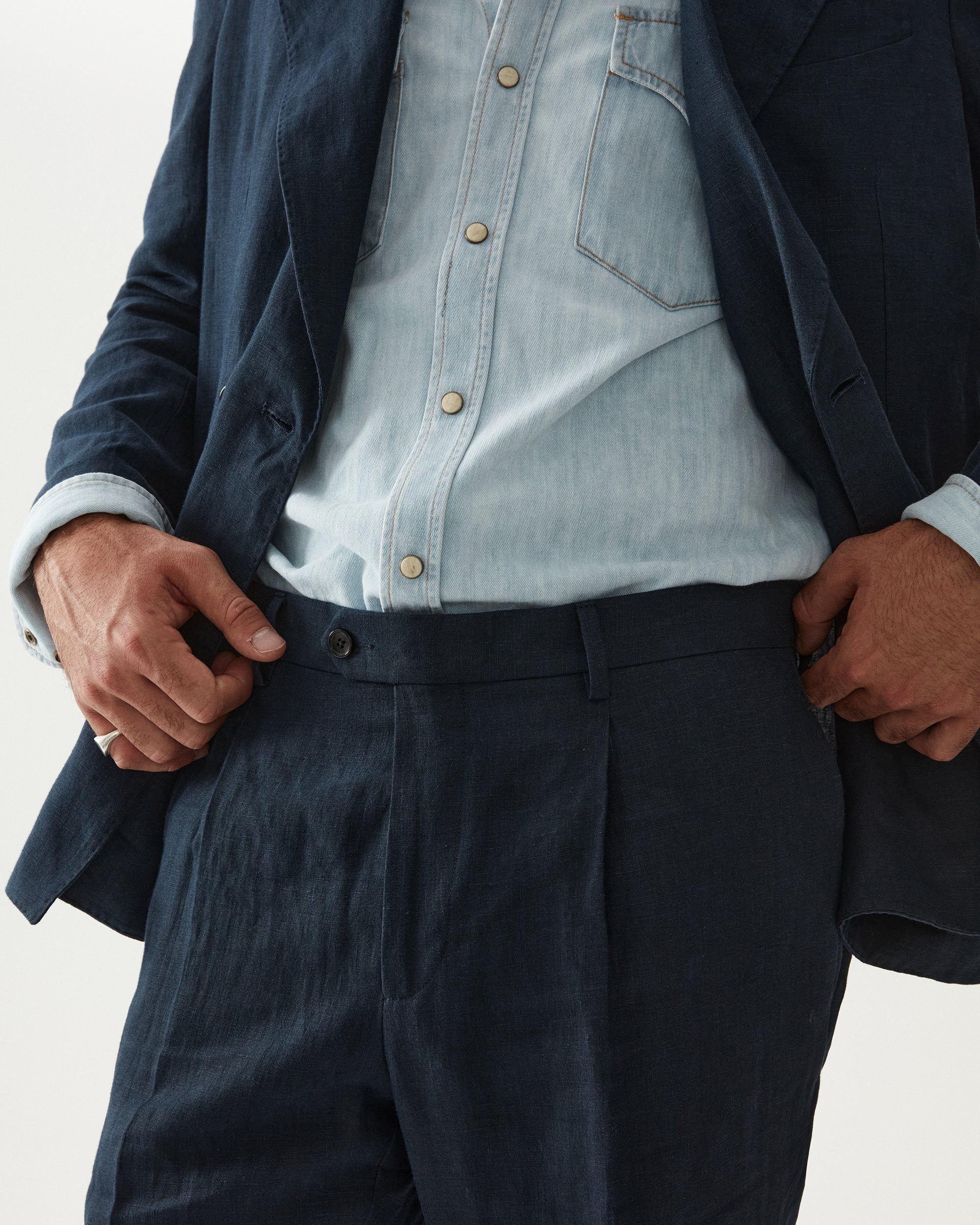 Totò Abito Sartoriale in Lino
