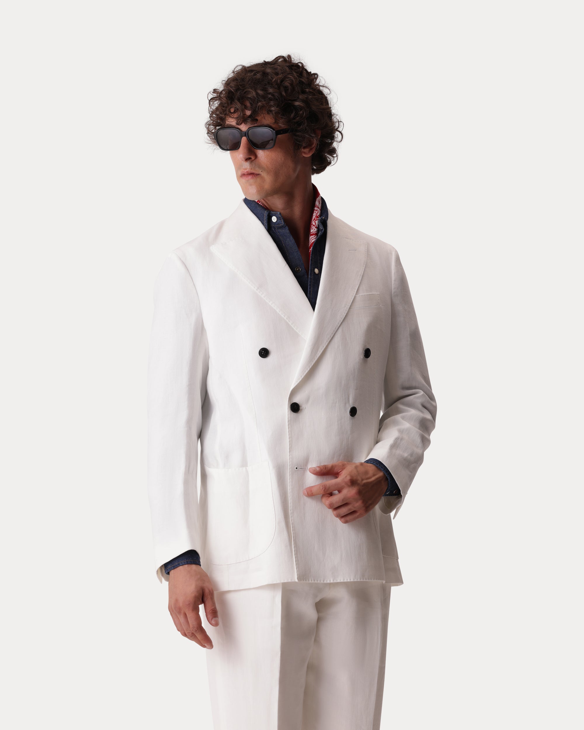 Totò Abito Sartoriale in Lino